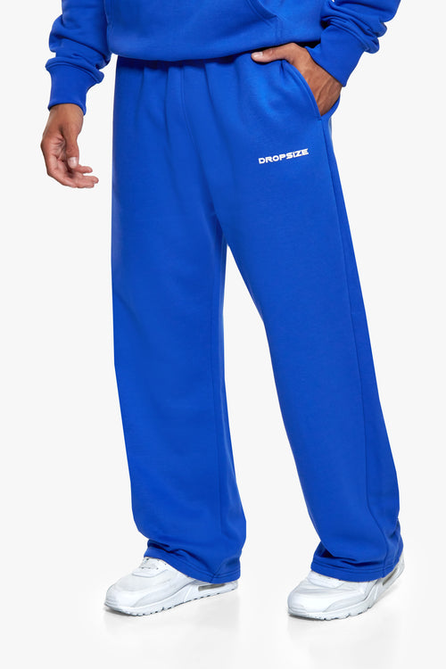 OPEN LEG JOGGER ROYAL BLUE