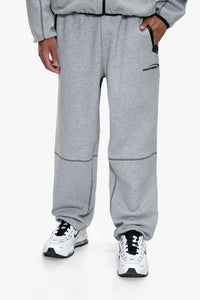PERFORMANCE TRACK PANTS GREY MELANGE