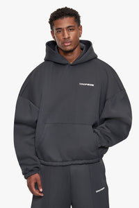 SCUBA  BOMBER HOODIE ANTHRACITE