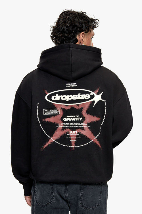 UNIVERSE HOODIE BLACK
