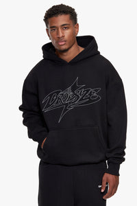 SILVER LININGS HOODIE BLACK