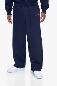 OPEN LEG JOGGER SPACE BLUE