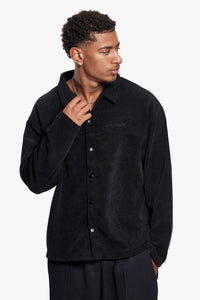 STRUCTURE SHIRT BLACK