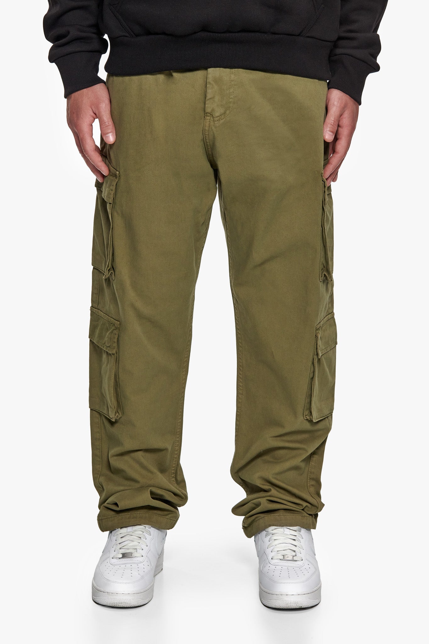 DOUBLE POCKET CARGO PANT OLIVE