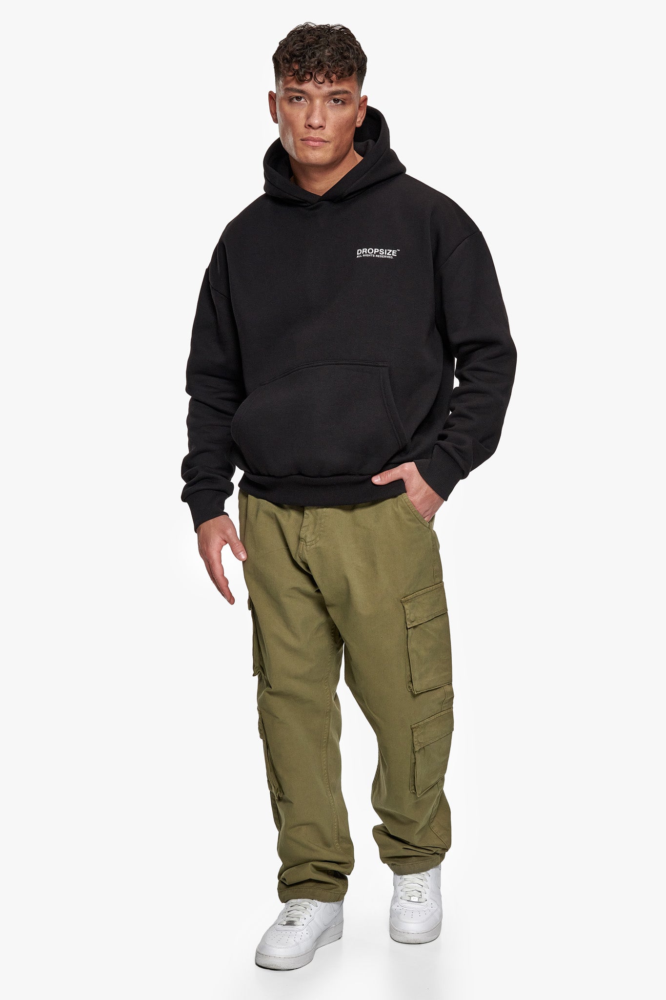 DOUBLE POCKET CARGO PANT OLIVE