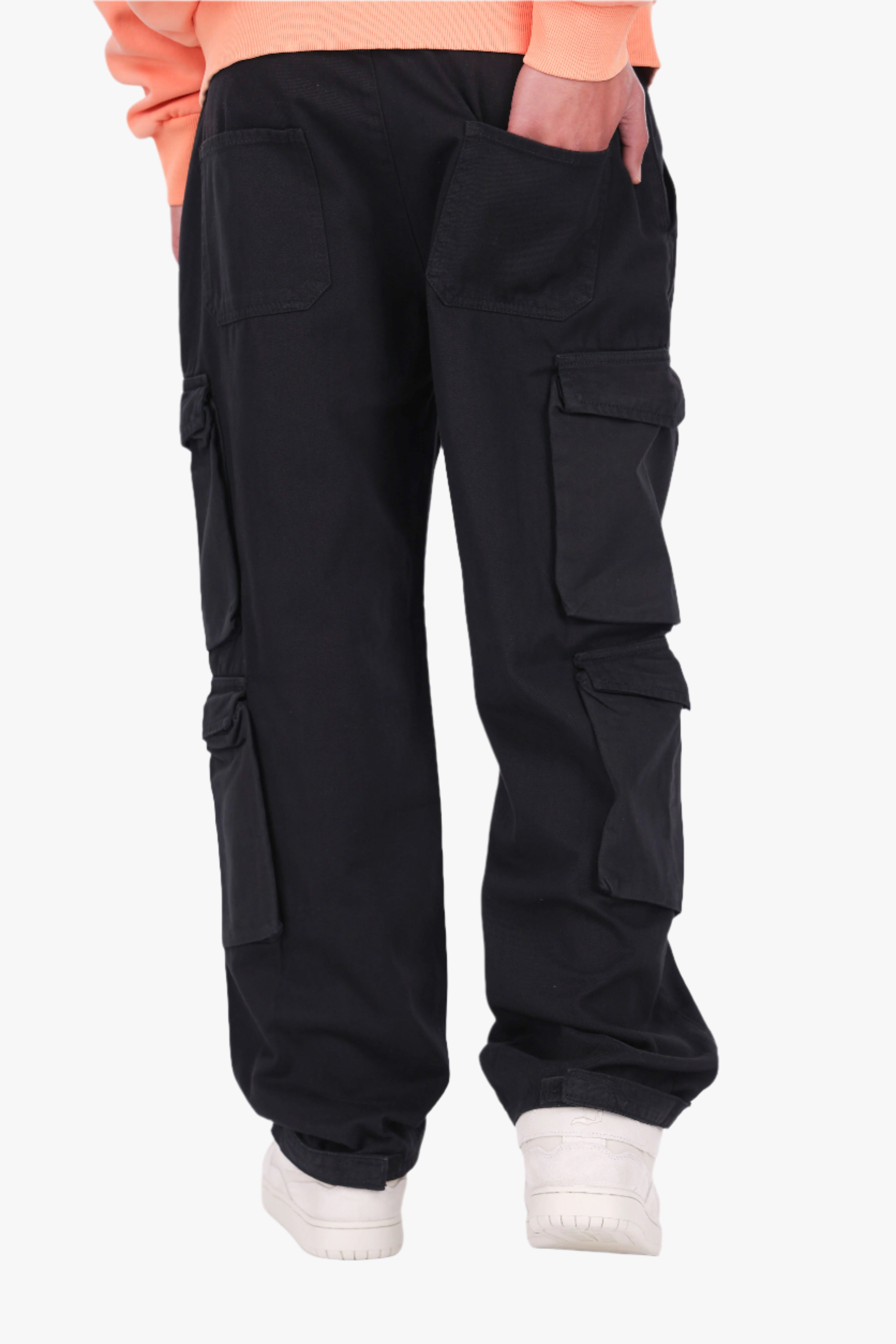 FOUR POCKET CARGO PANT BLACK