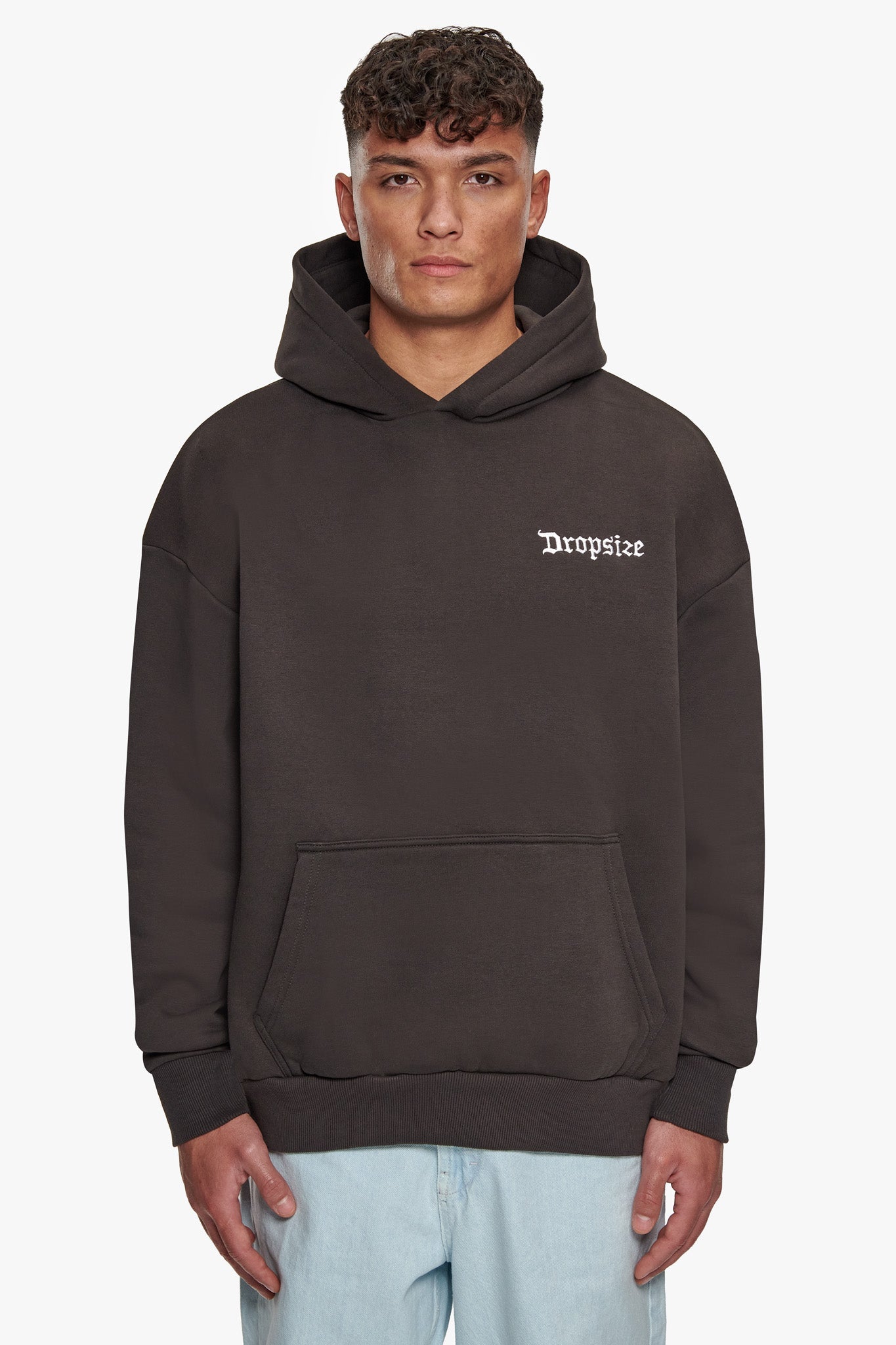 HEAVY OVERSIZE DÜRER HOODIE WASHED BLACK