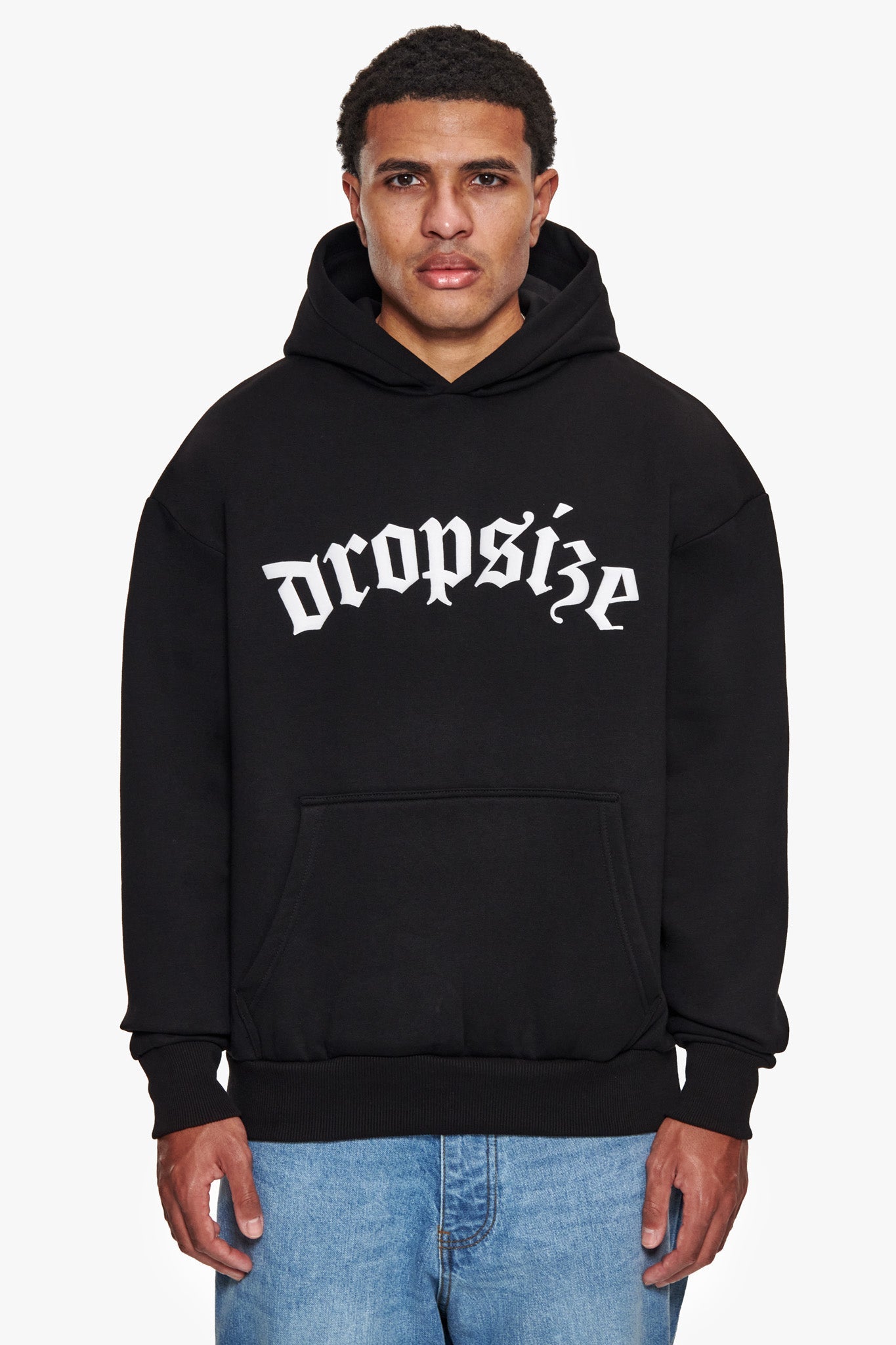 SUPER HEAVY OVERSIZE FUTURE IS OURS HOODIE BLACK