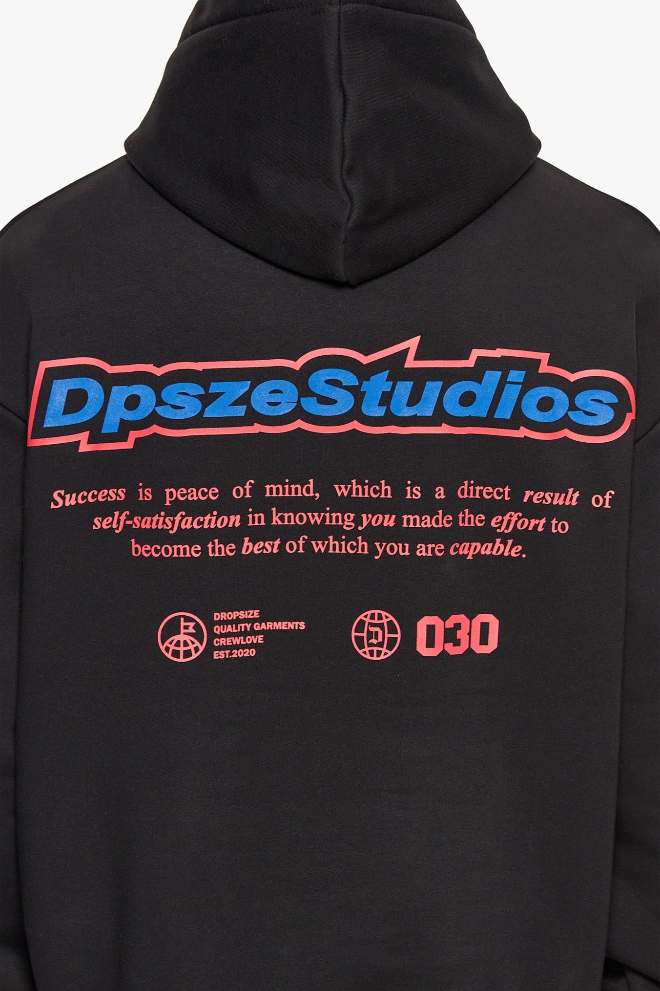 HEAVY OVERSIZE PEACE OF MIND HOODIE