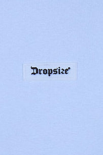 HEAVY OVERSIZE MIDDLE RUBBER PATCH HOODIE BABY BLUE