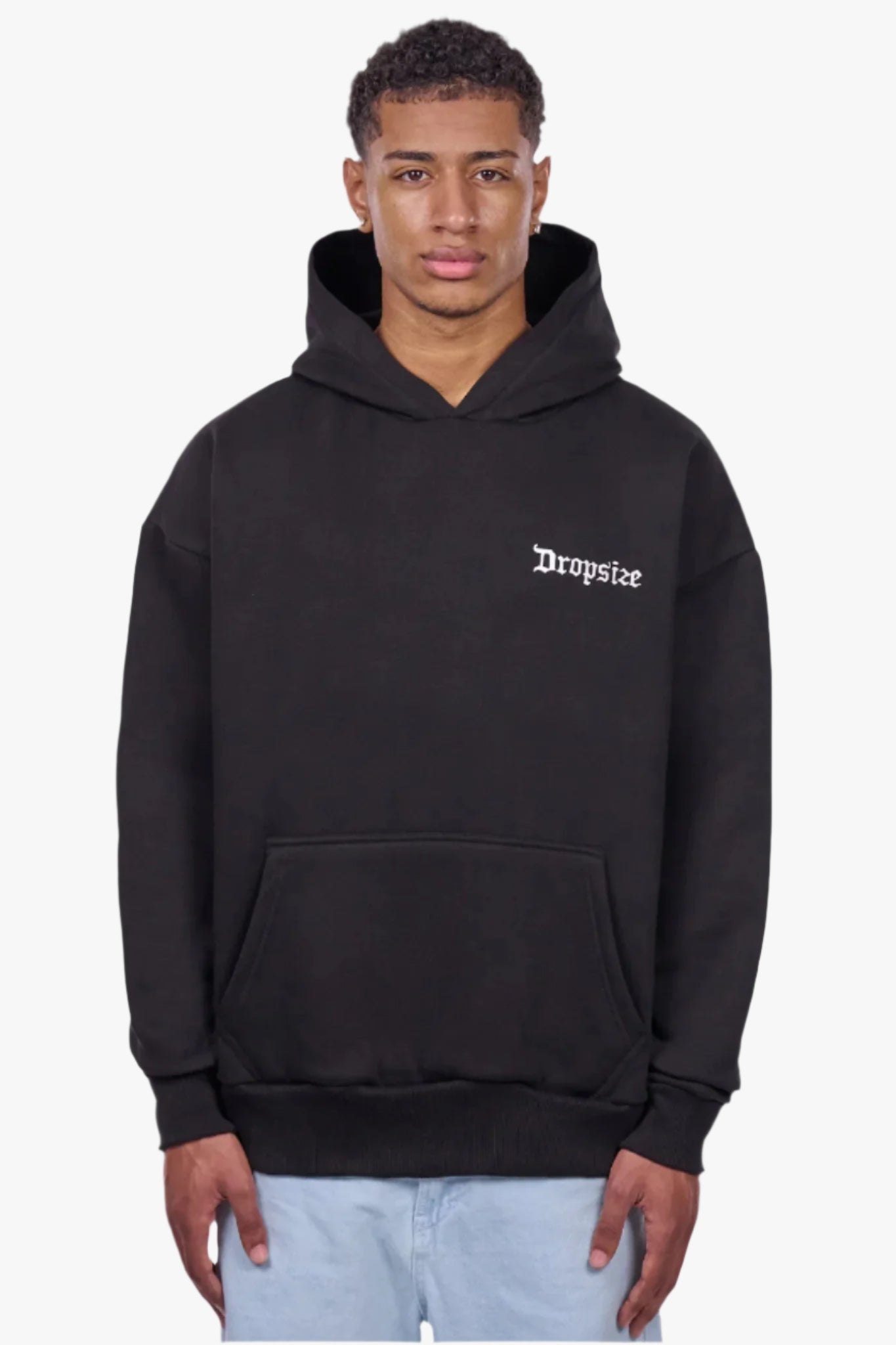 HEAVY OVERSIZE BEST PLACE TO LIVE HOODIE BLACK/PINE