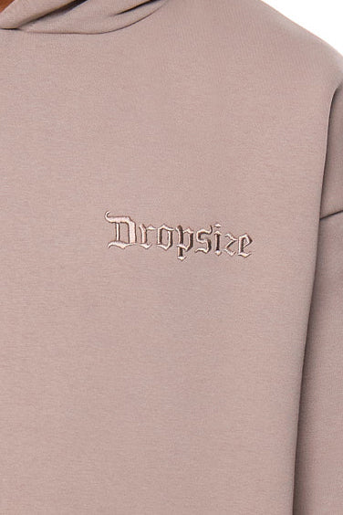 HEAVY LOOSE FIT HOODIE SIMPLY TAUPE