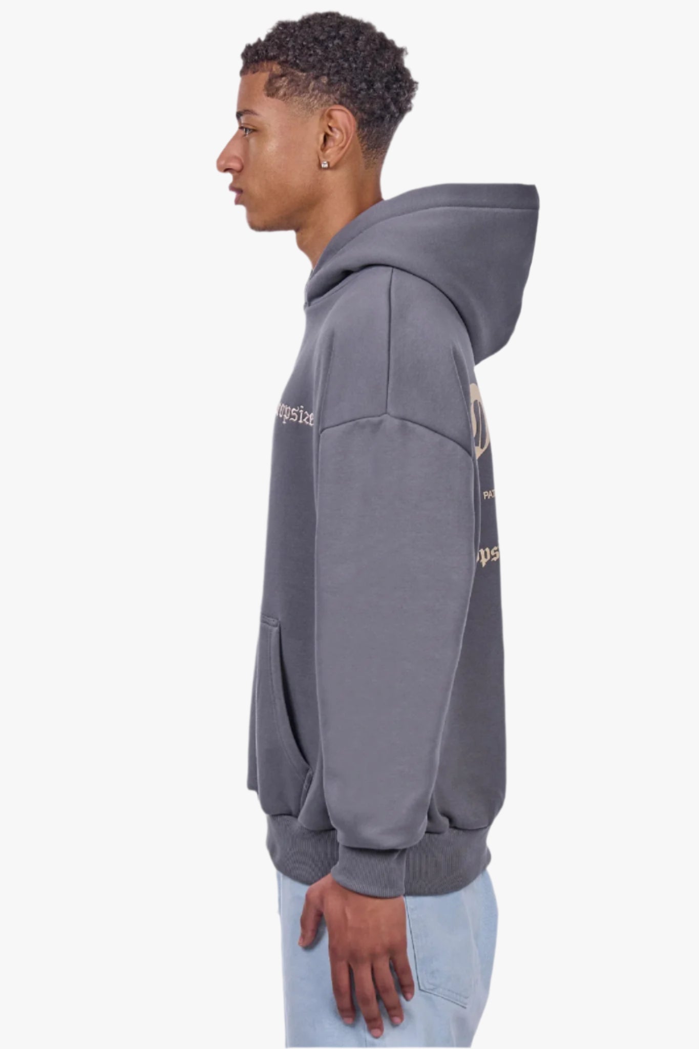 HEAVY OVERSIZE PERMISSION HOODIE GREY