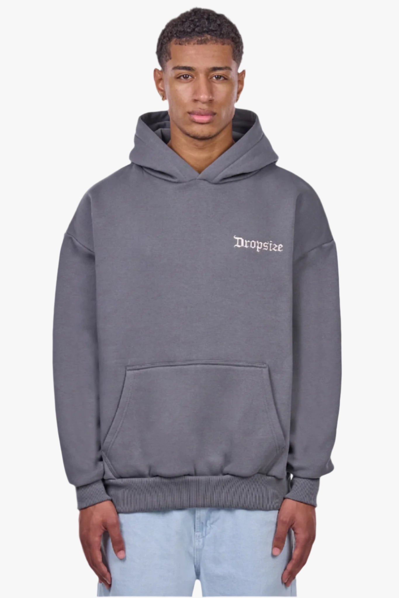 HEAVY OVERSIZE PERMISSION HOODIE GREY