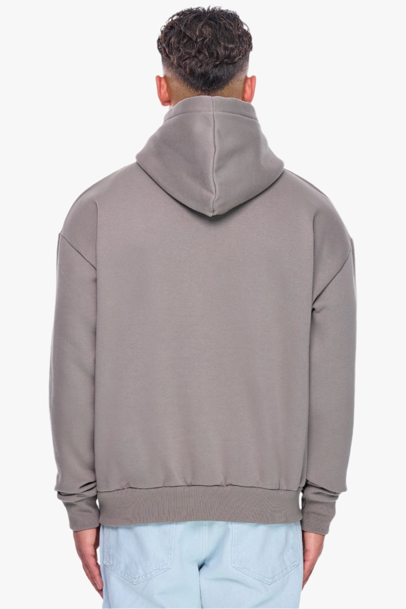 HEAVY OVERSIZE EMBO HOODIE DRIFTWOOD
