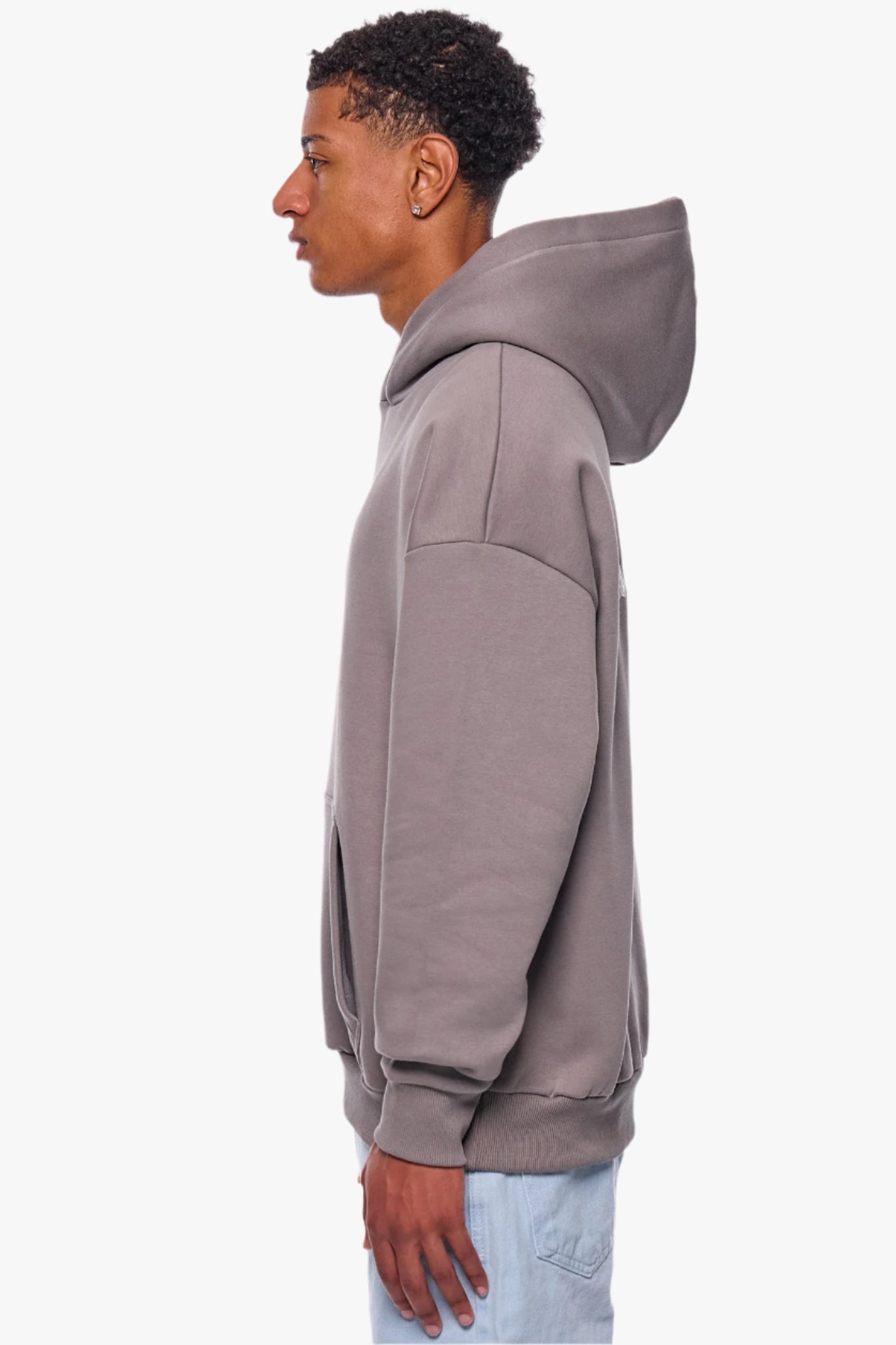 HEAVY OVERSIZE HEAVEN HOODIE DRIFTWOOD