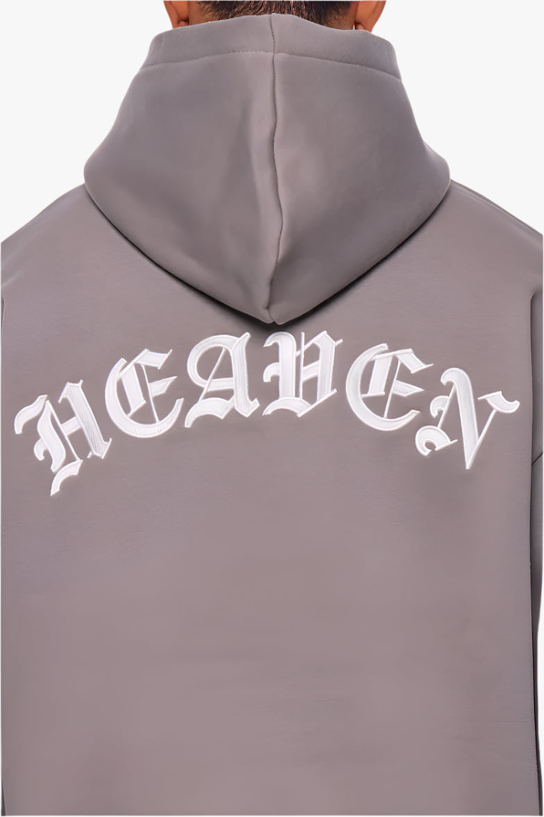 HEAVY OVERSIZE HEAVEN HOODIE DRIFTWOOD