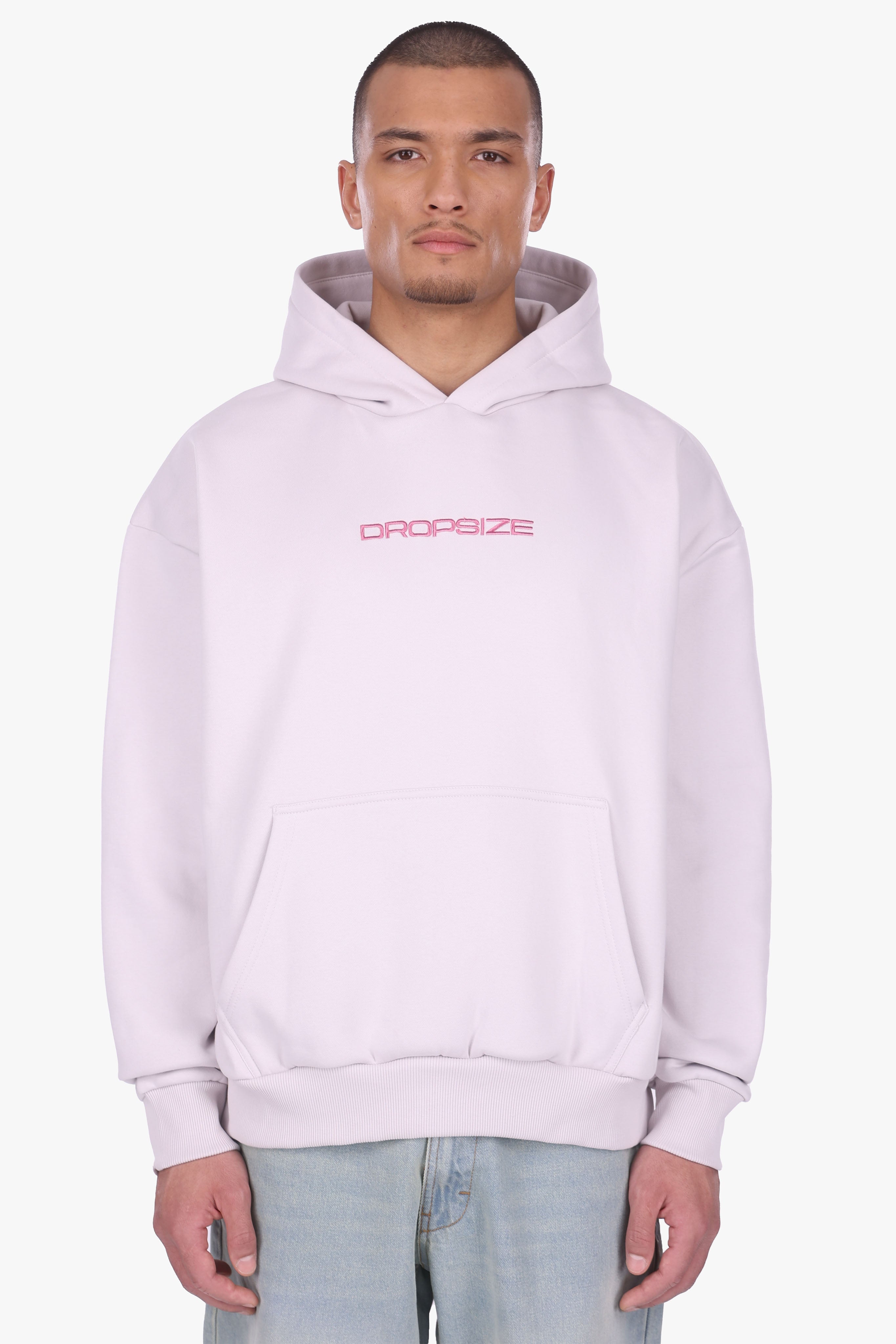 HEAVY OVERSIZE RIDERZ HOODIE NIMBUS CLOUD