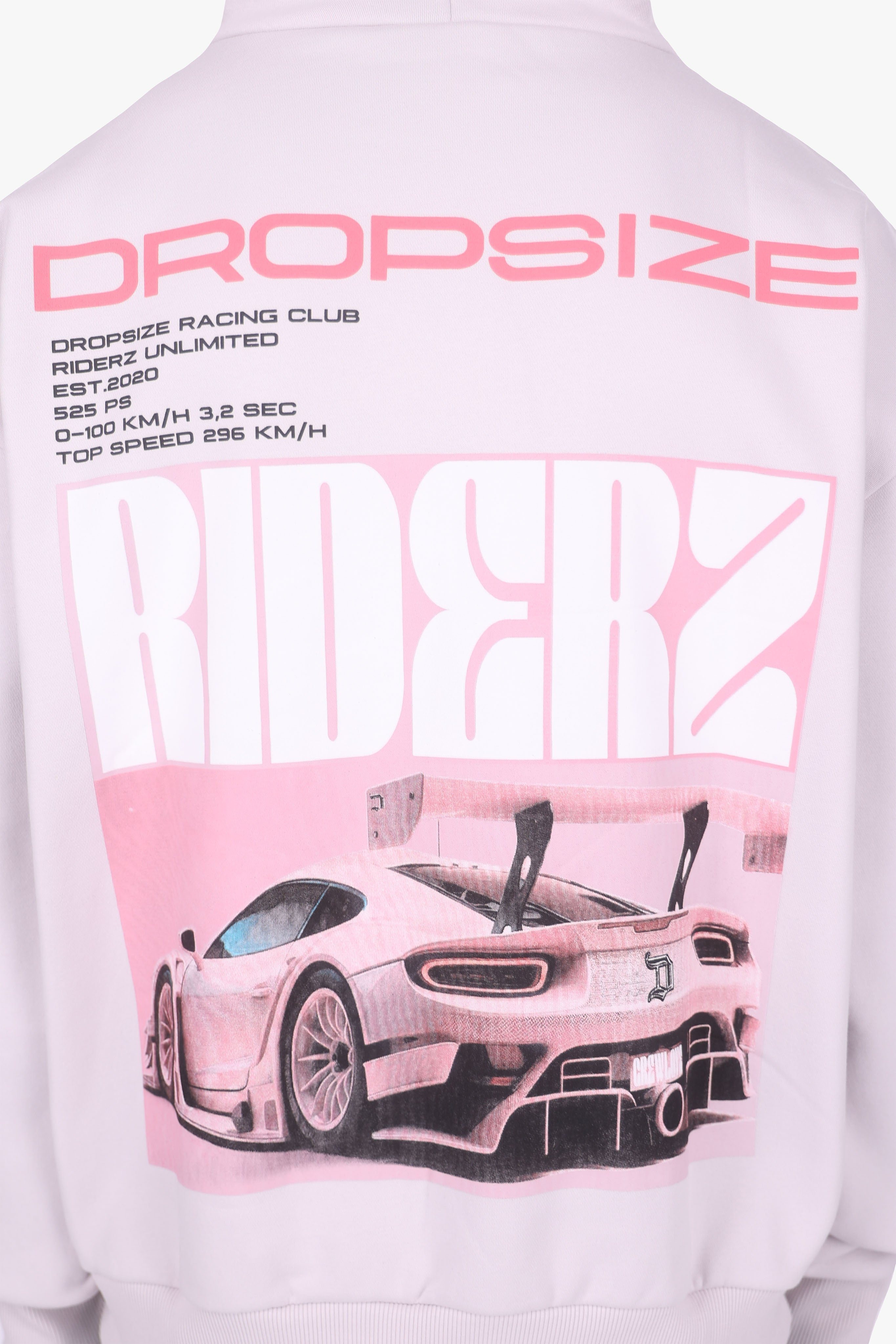 HEAVY OVERSIZE RIDERZ HOODIE NIMBUS CLOUD