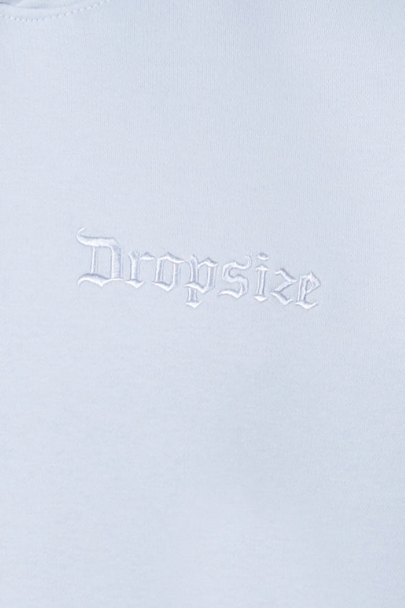 REGULAR FIT HOODIE BABY BLUE