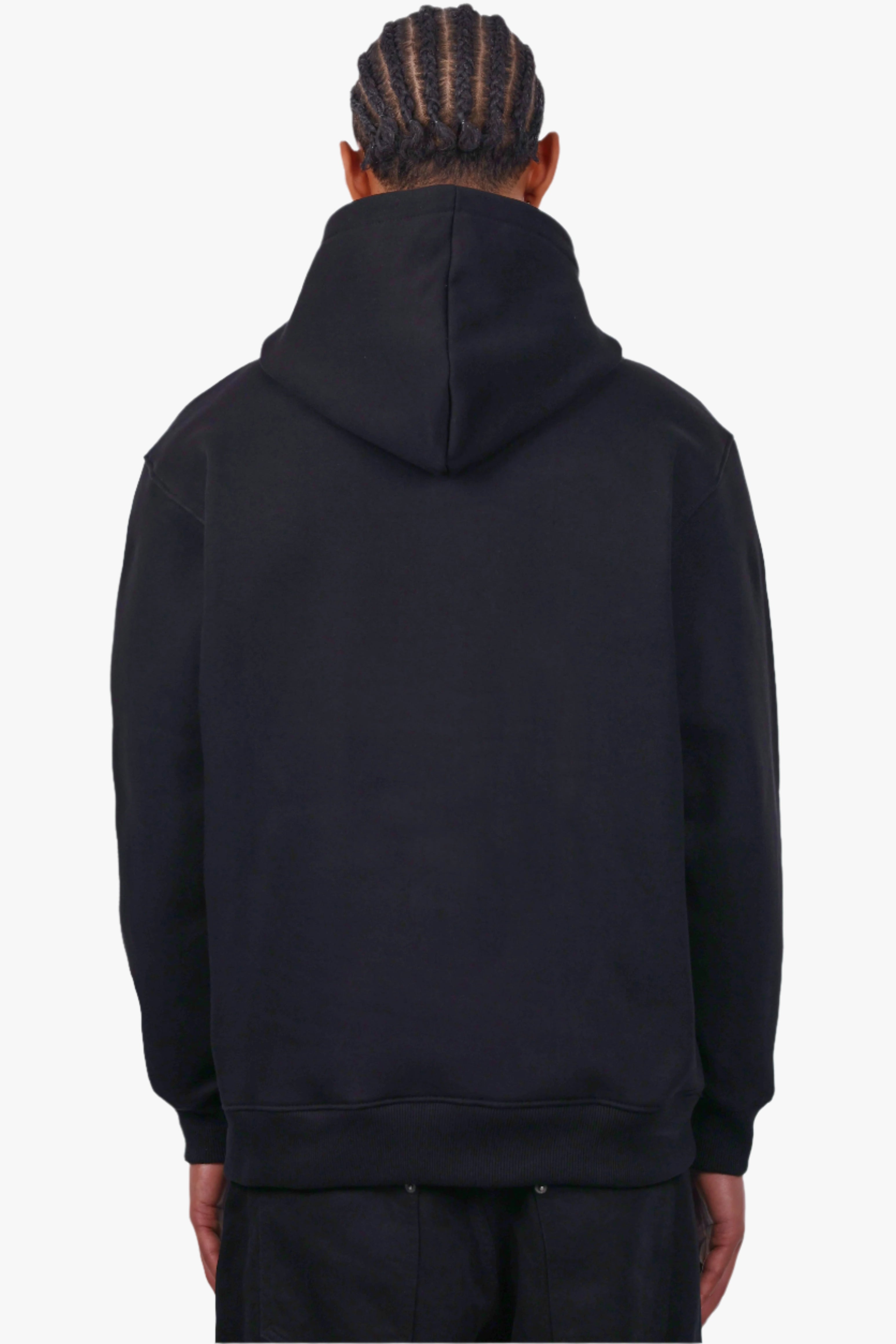 REGULAR FIT HOODIE BLACK