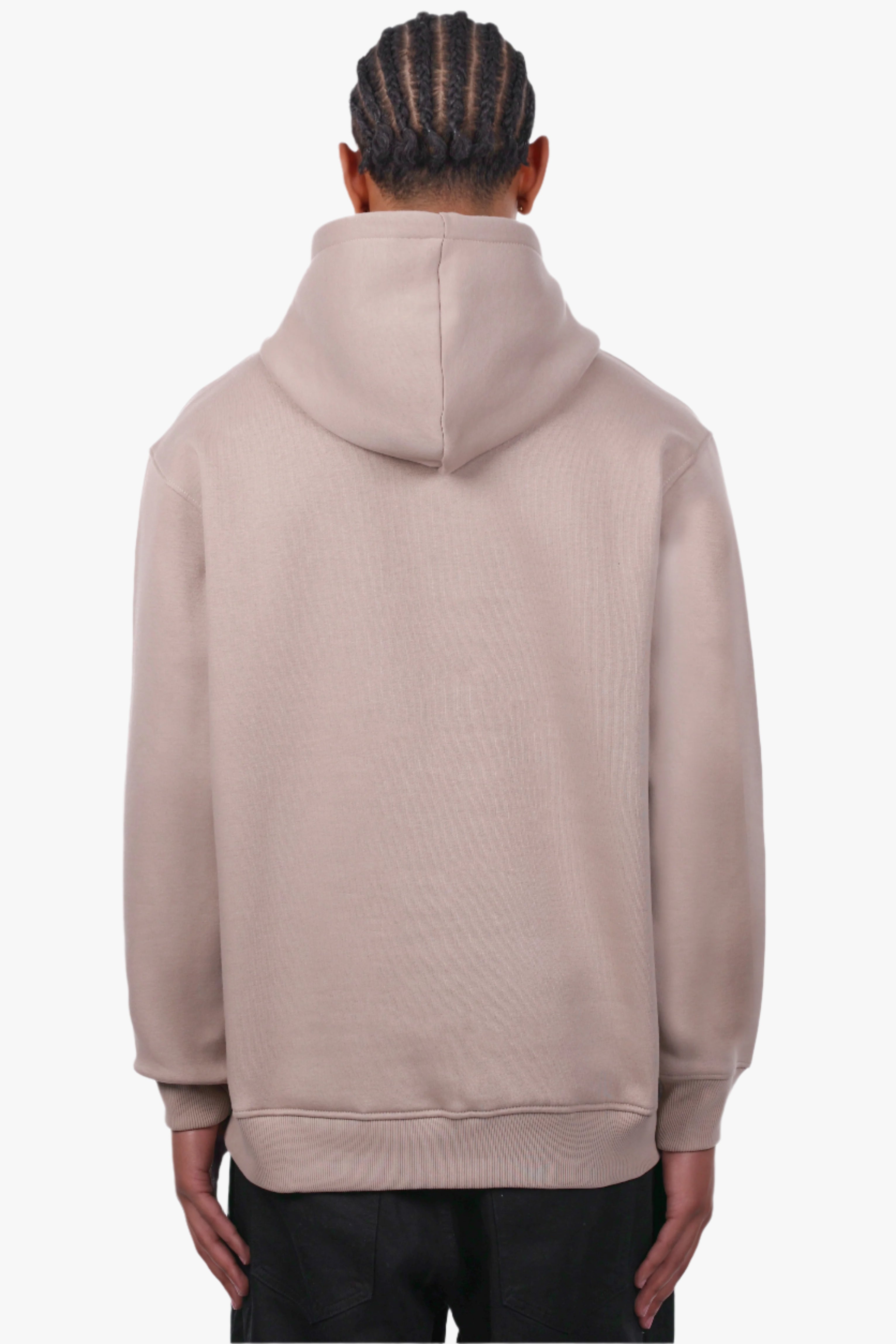 REGULAR FIT HOODIE SIMPLY TAUPE