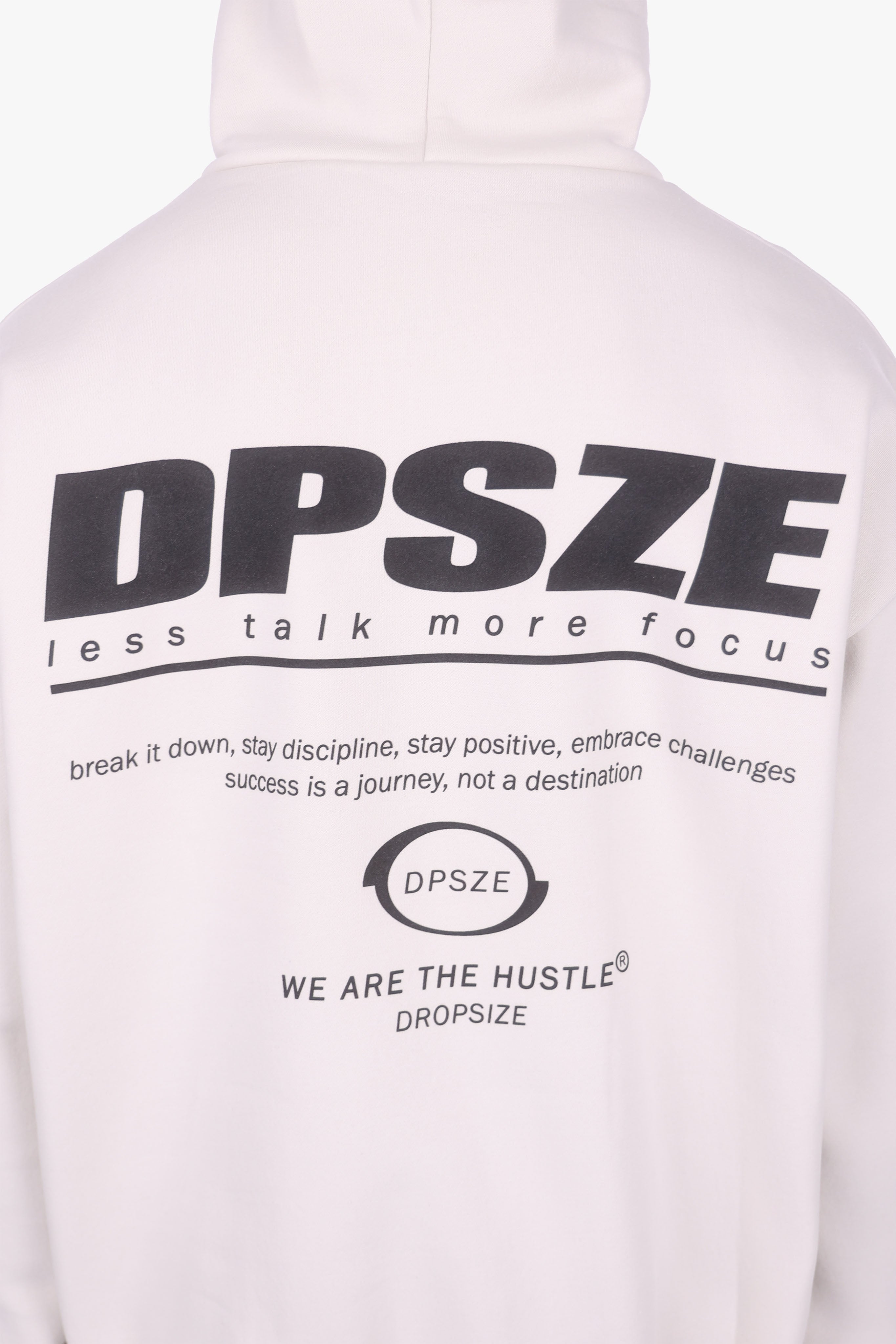 HEAVY OVERSIZE DPSZE HOODIE LIGHT GREY