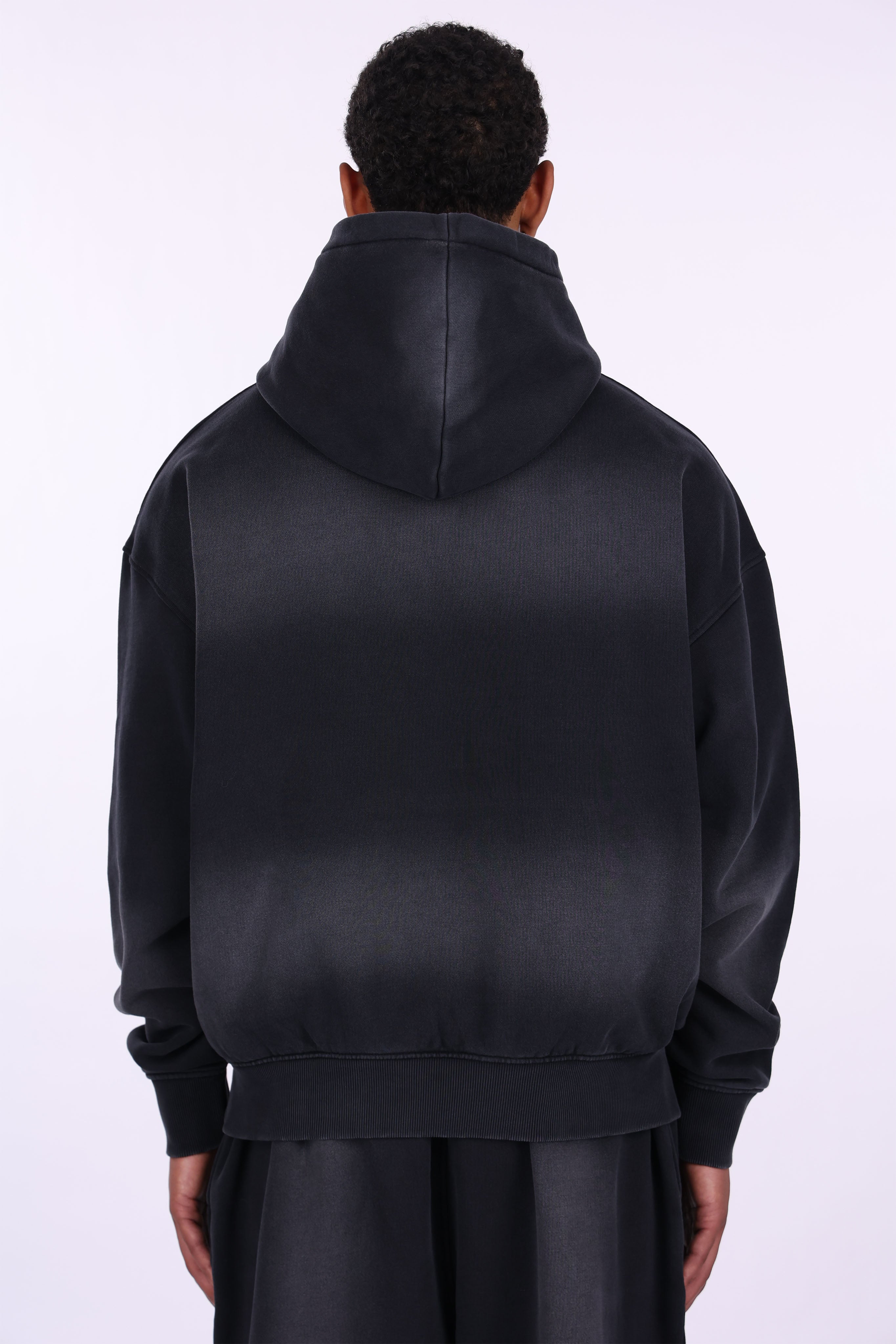 FADED HOODIE VINTAGE BLACK