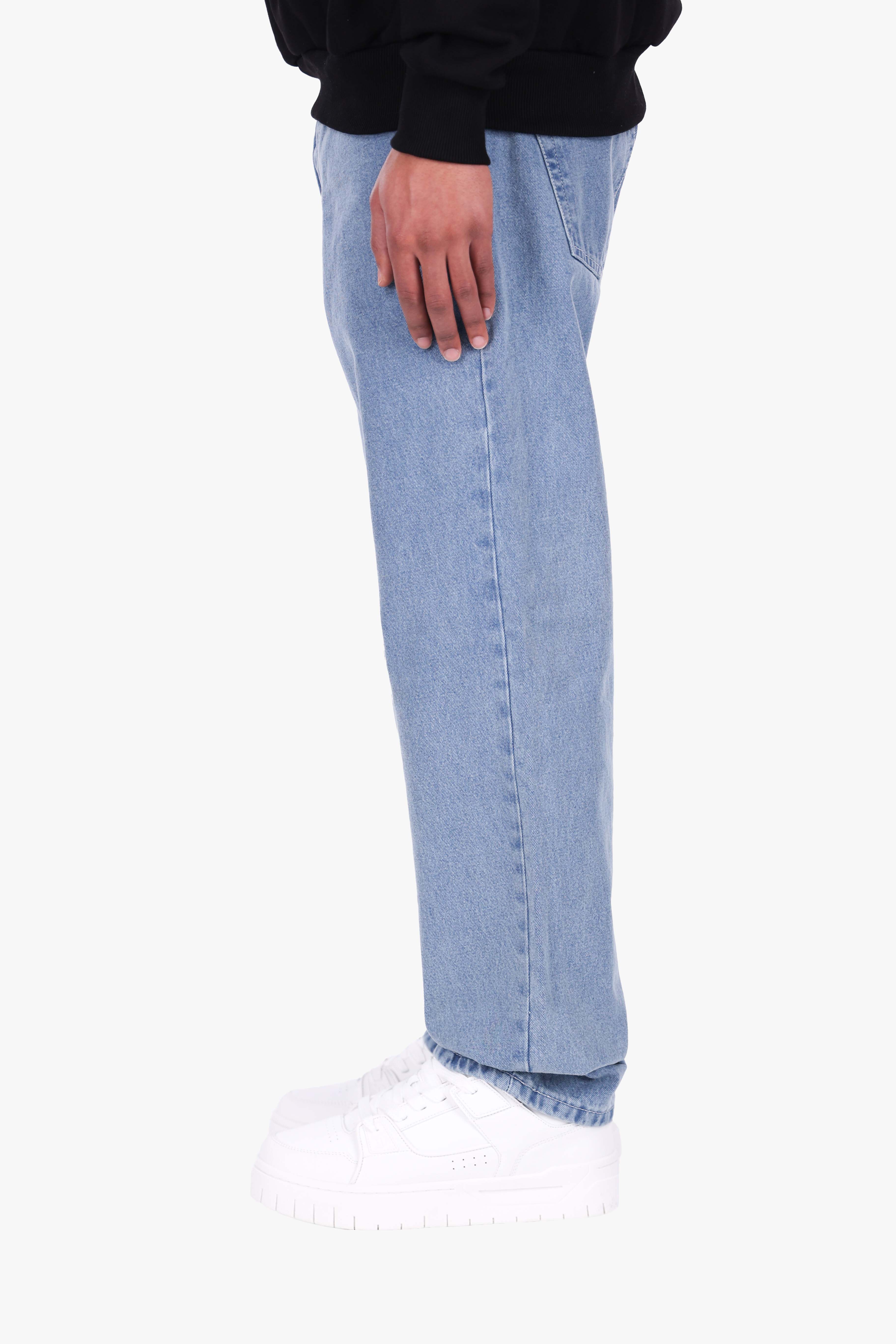 STRAIGHT FIT JEANS MID BLUE