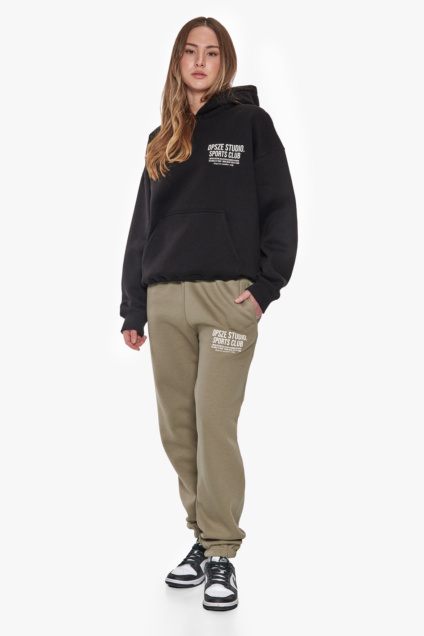 HEAVY LADIES SPORTSCLUB JOGGER KHAKI