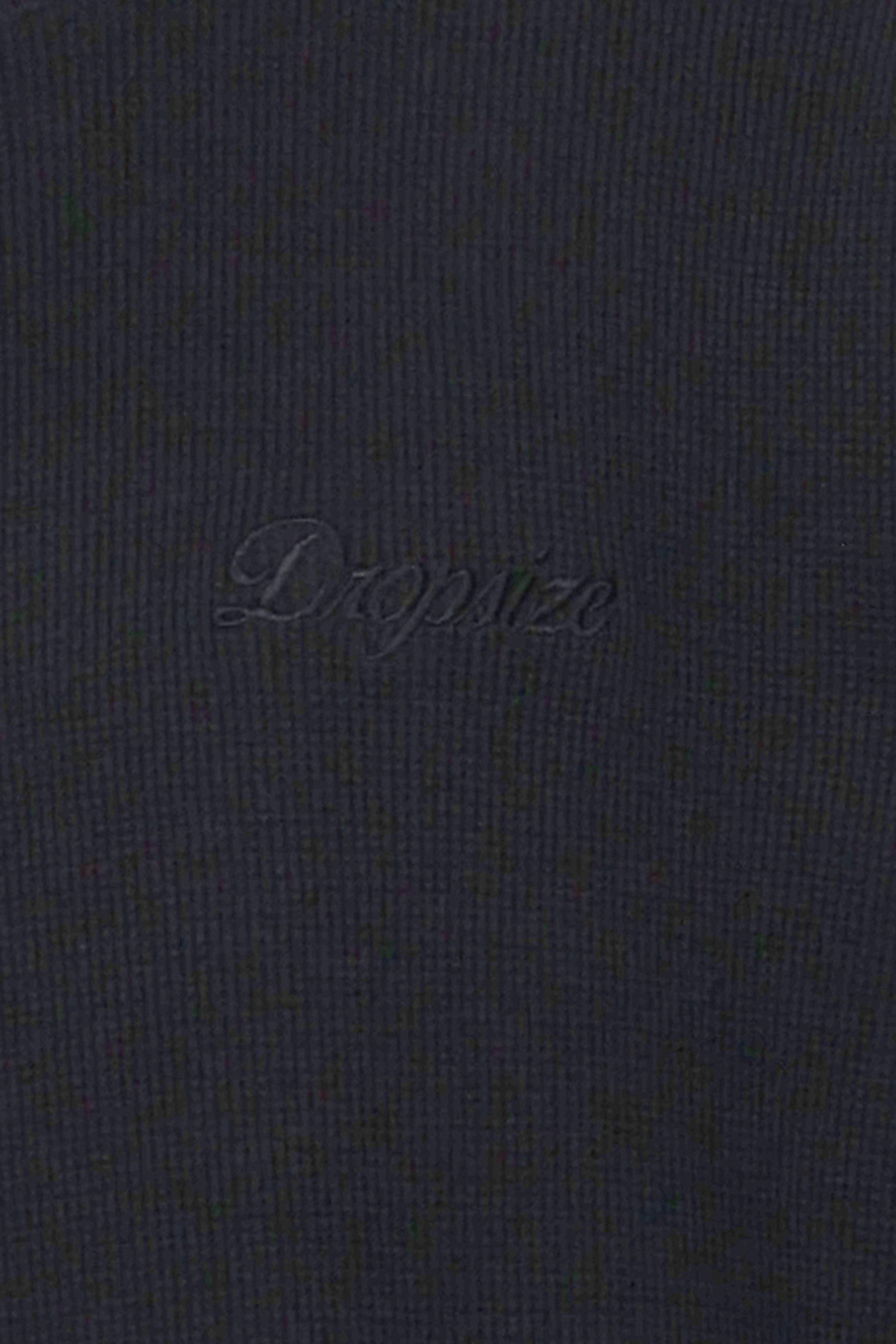 WAFFLE LONGSLEEVE BLACK