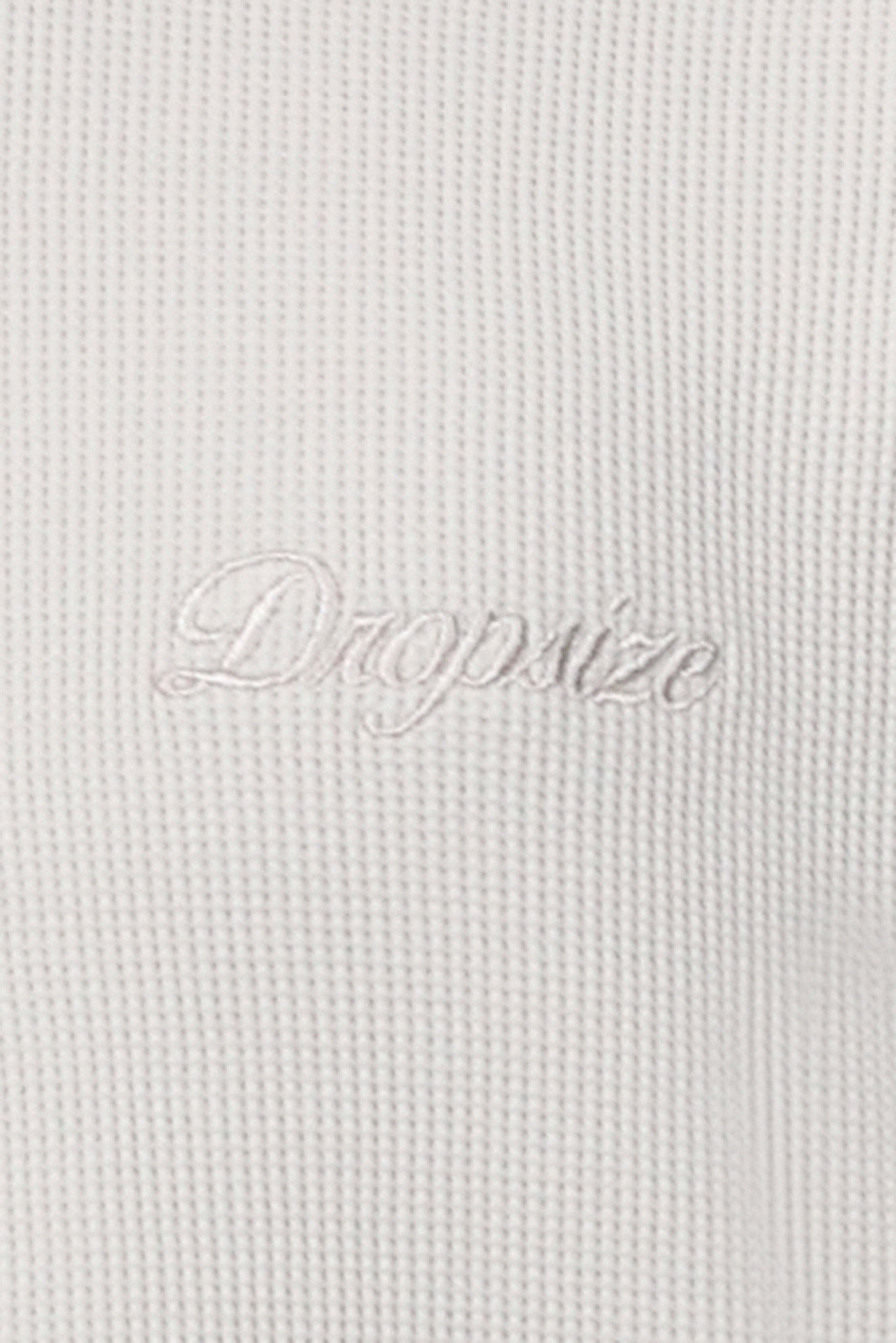 WAFFLE LONGSLEEVE LIGHT GREY