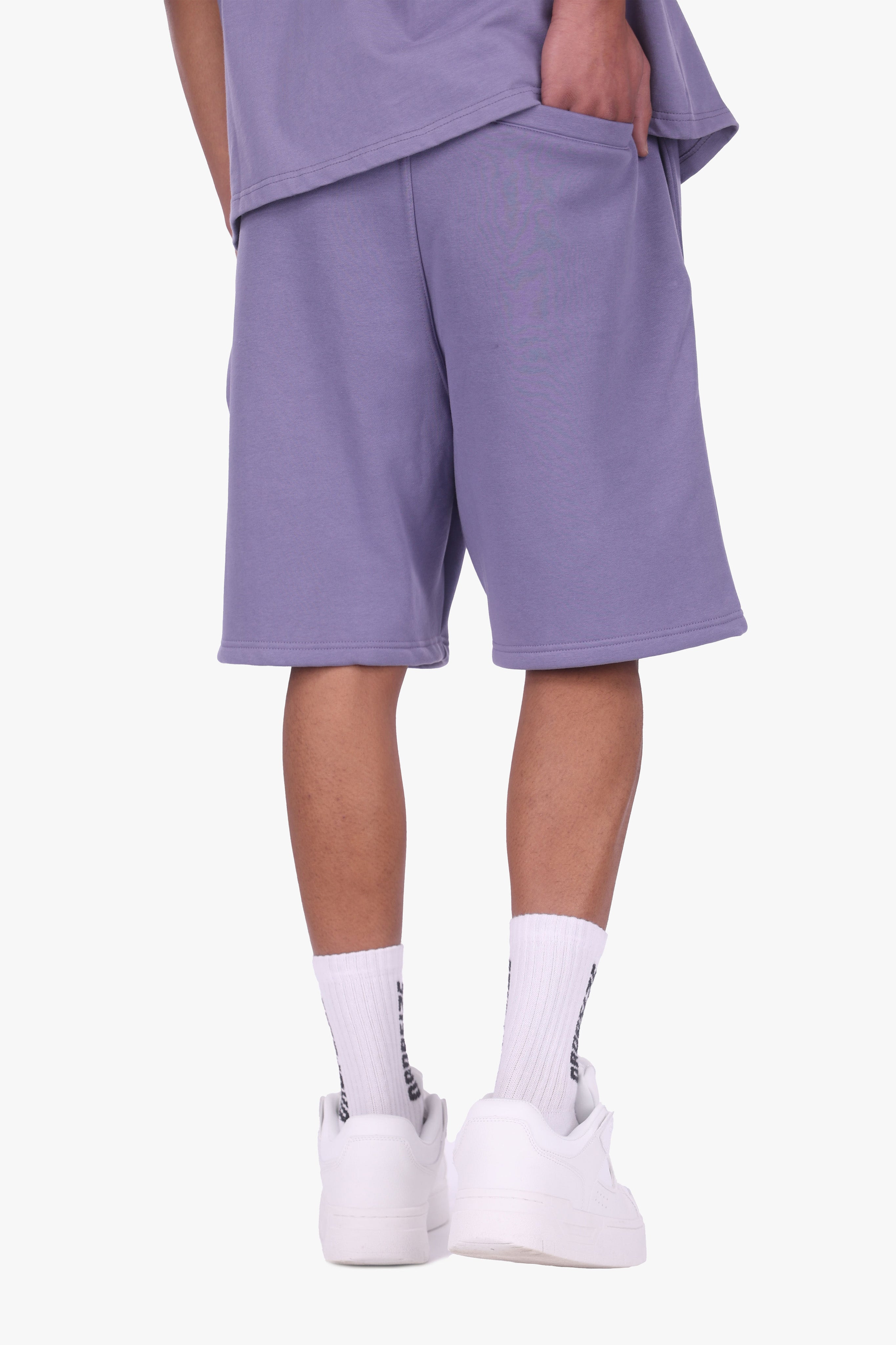 EMBO SWEATSHORTS BLUE GRANITE