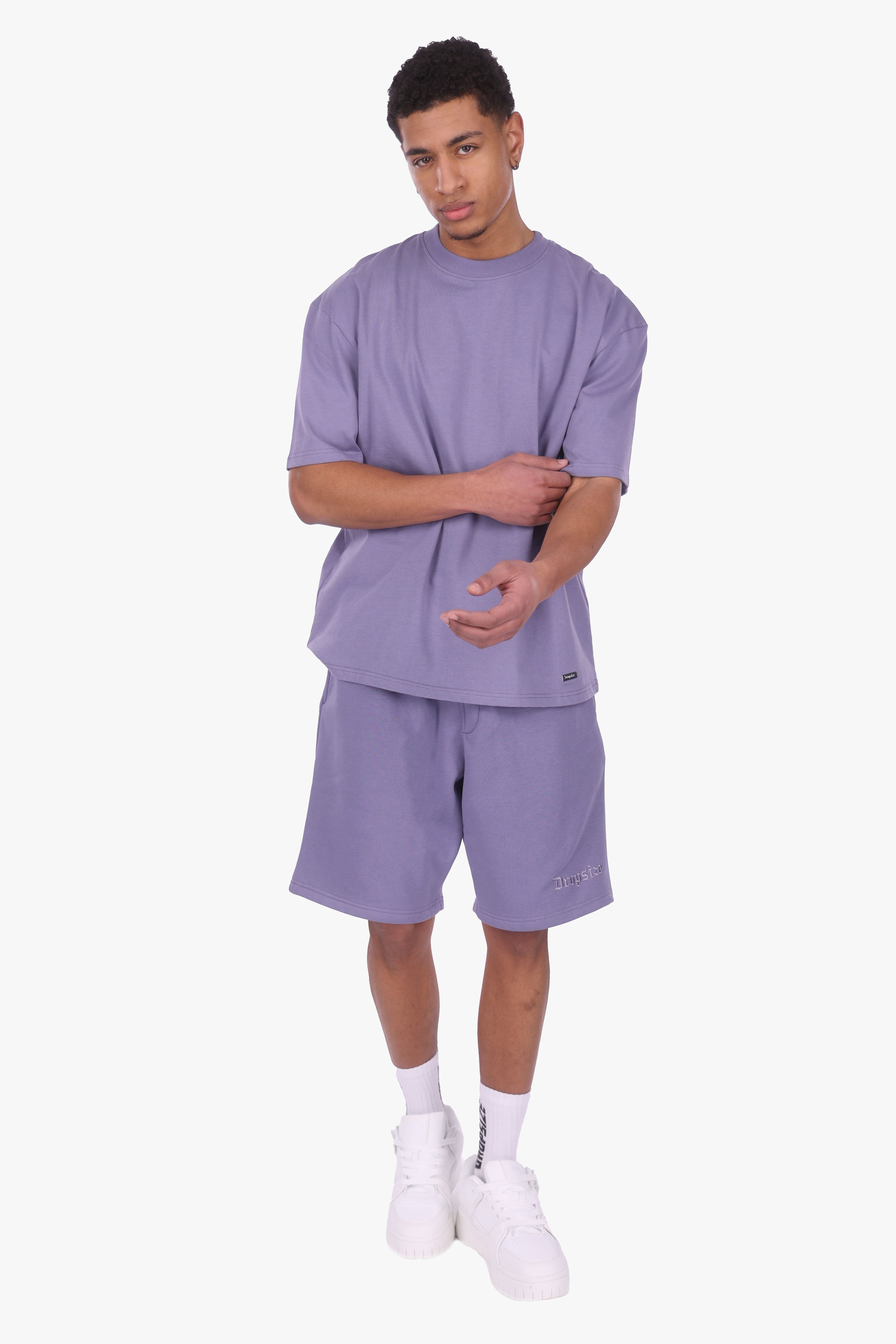 EMBO SWEATSHORTS BLUE GRANITE