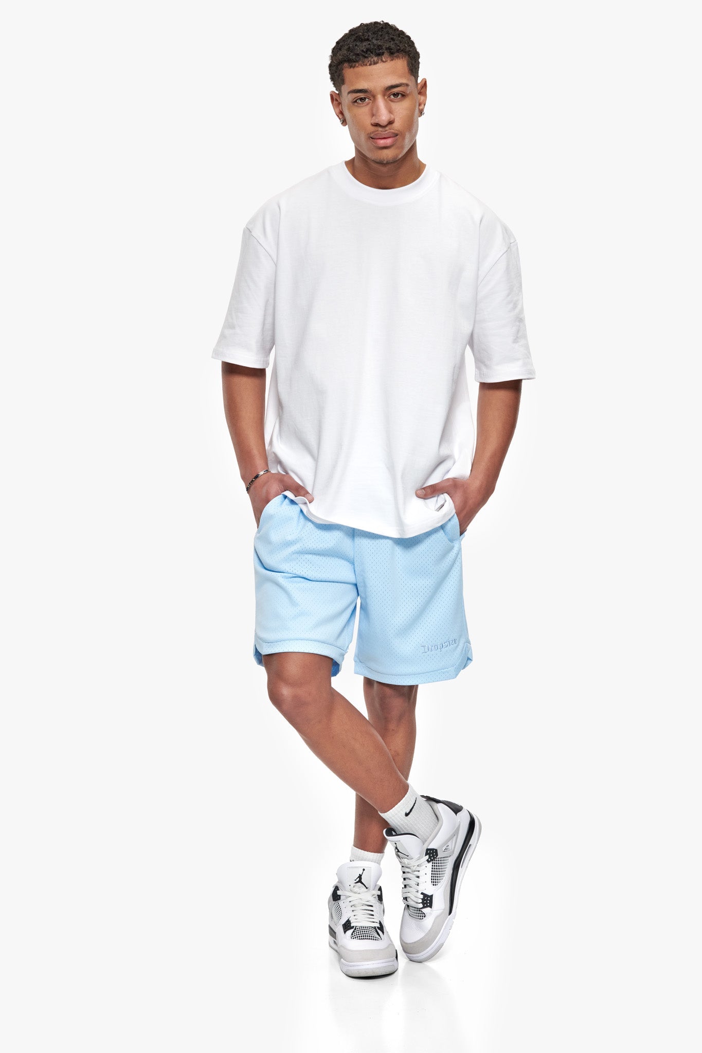 V2 MESH SHORT BABY BLUE