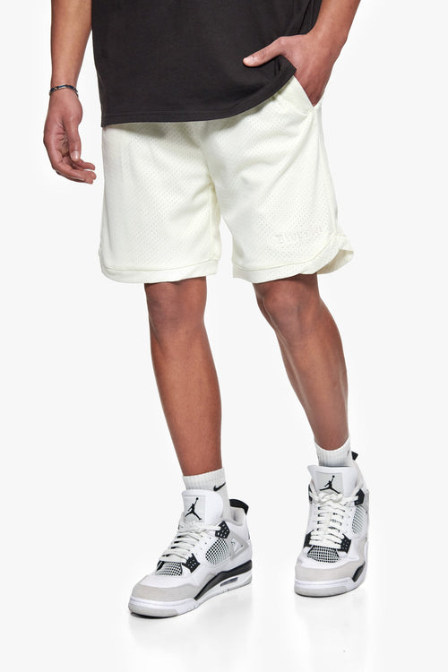 V2 MESH SHORT CREAM