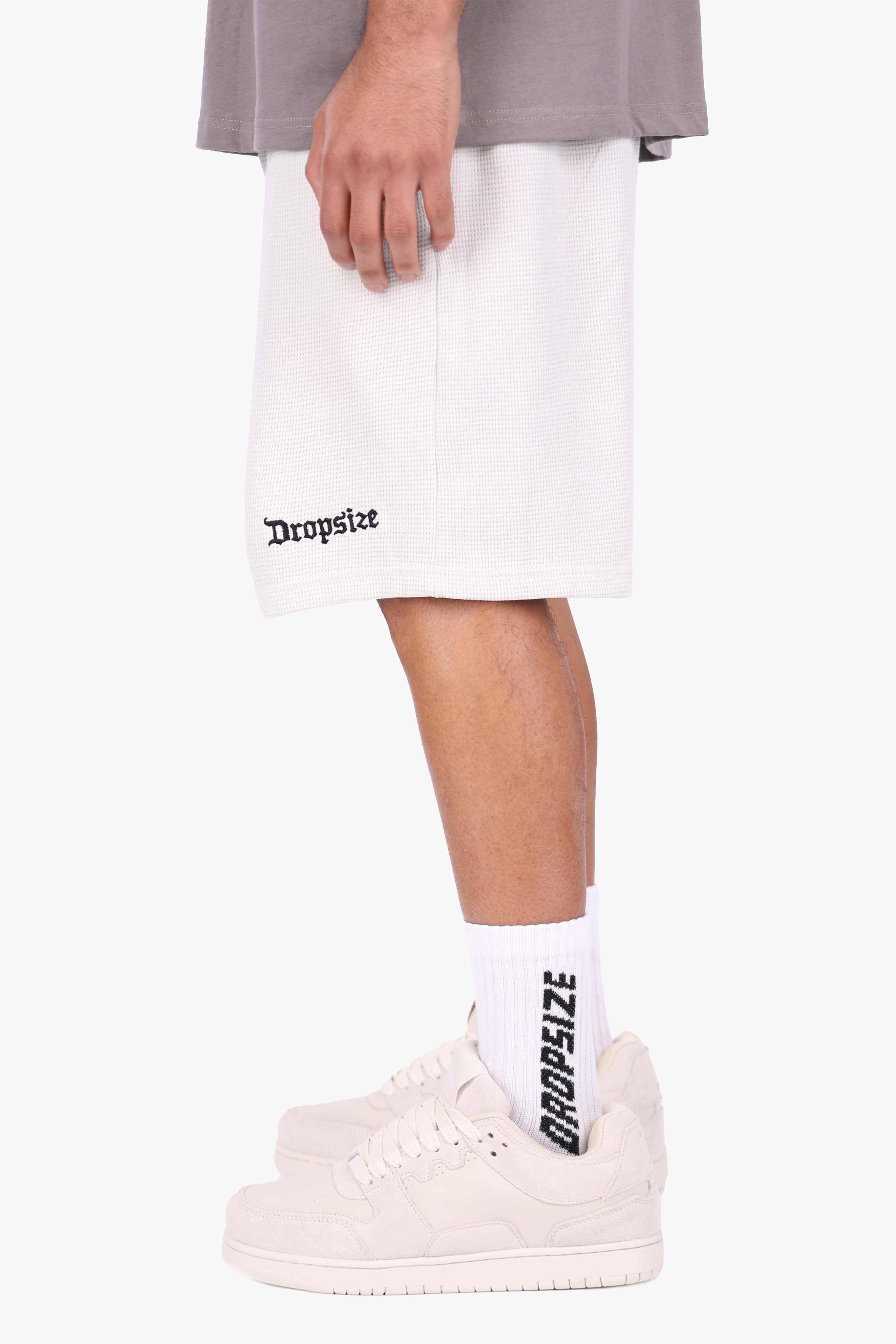 WAFFLE SHORTS STEEL LIGHT GREY