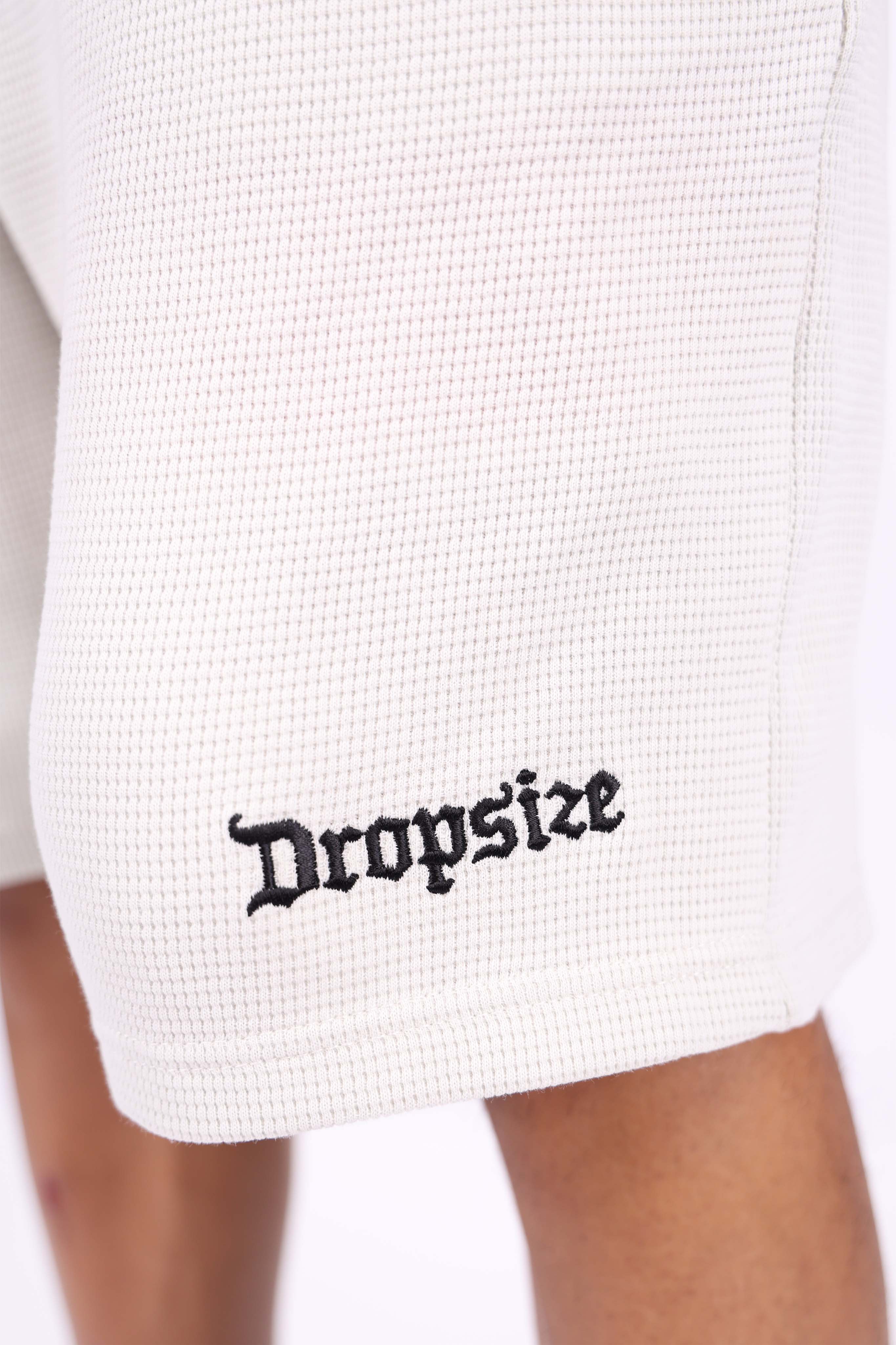WAFFLE SHORTS STEEL LIGHT GREY