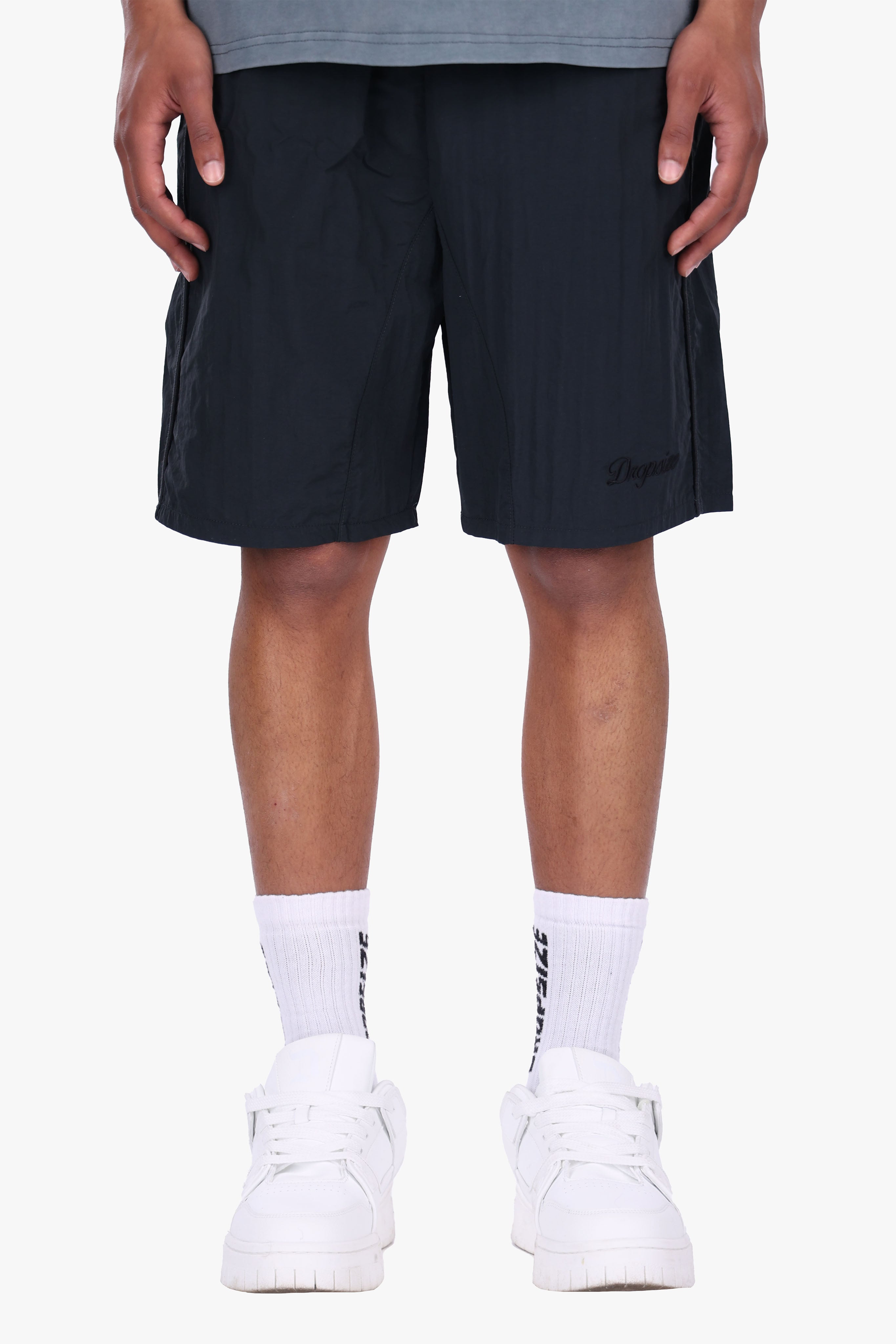 PIPING SHORT BLACK