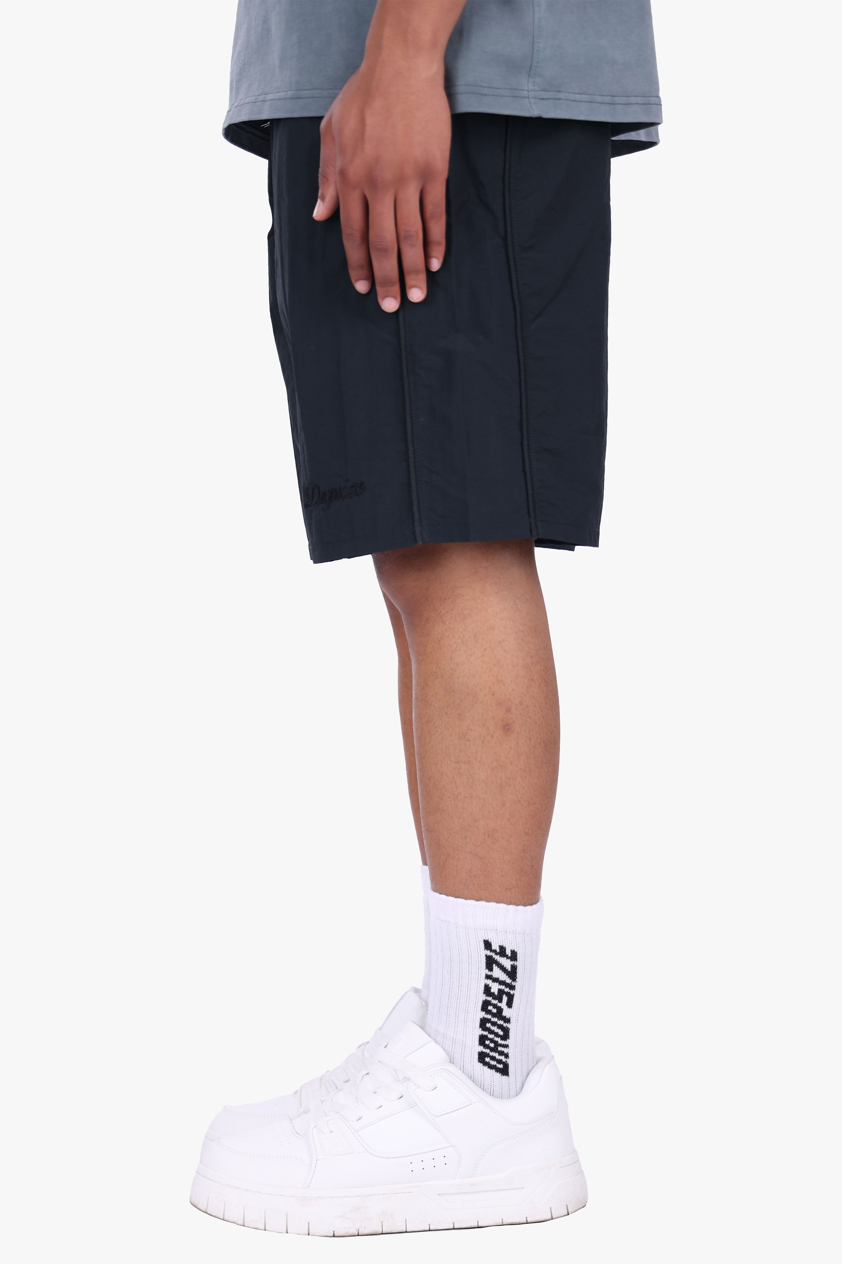 PIPING SHORT BLACK
