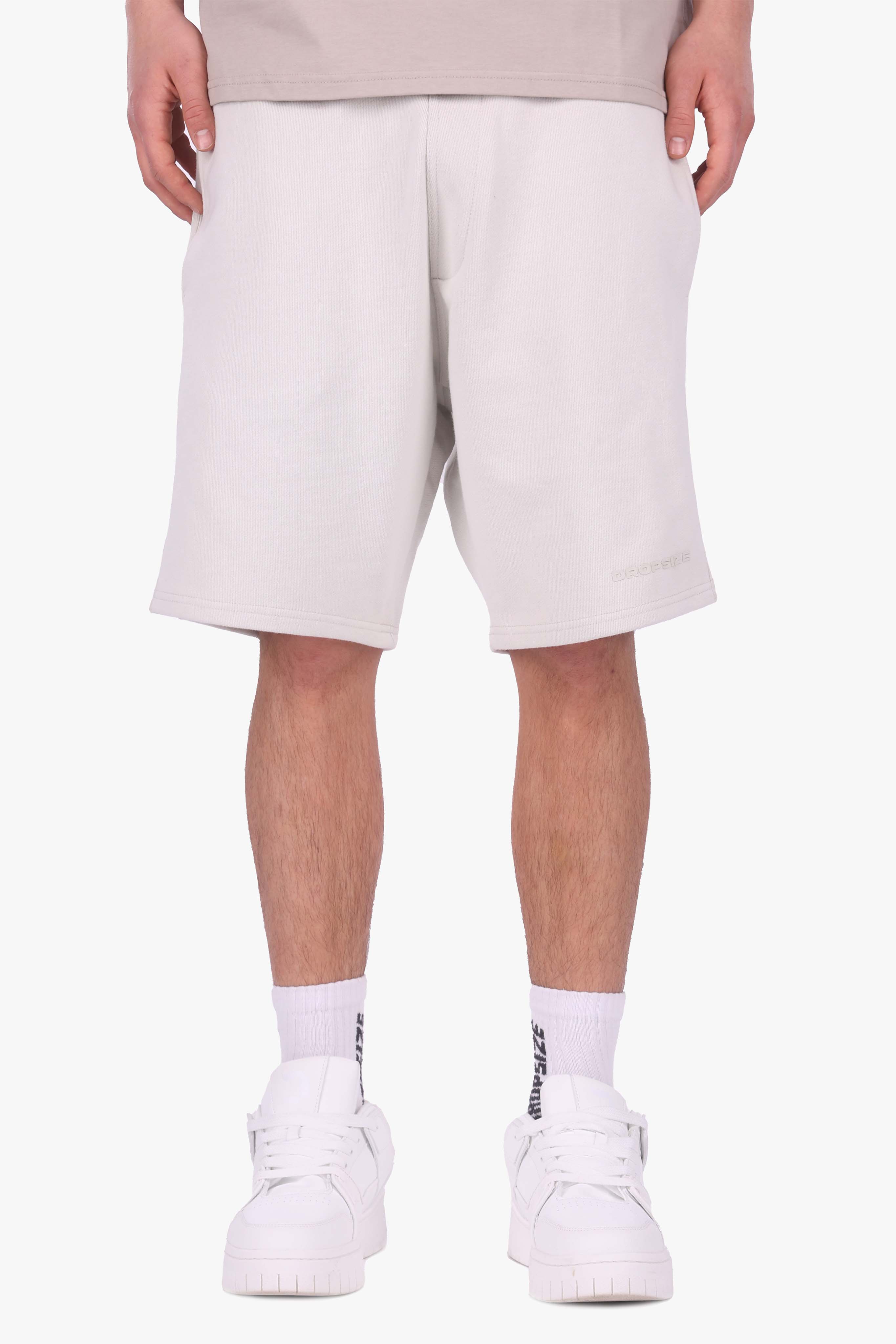 SIDE RIB SHORT LIGHT GREY