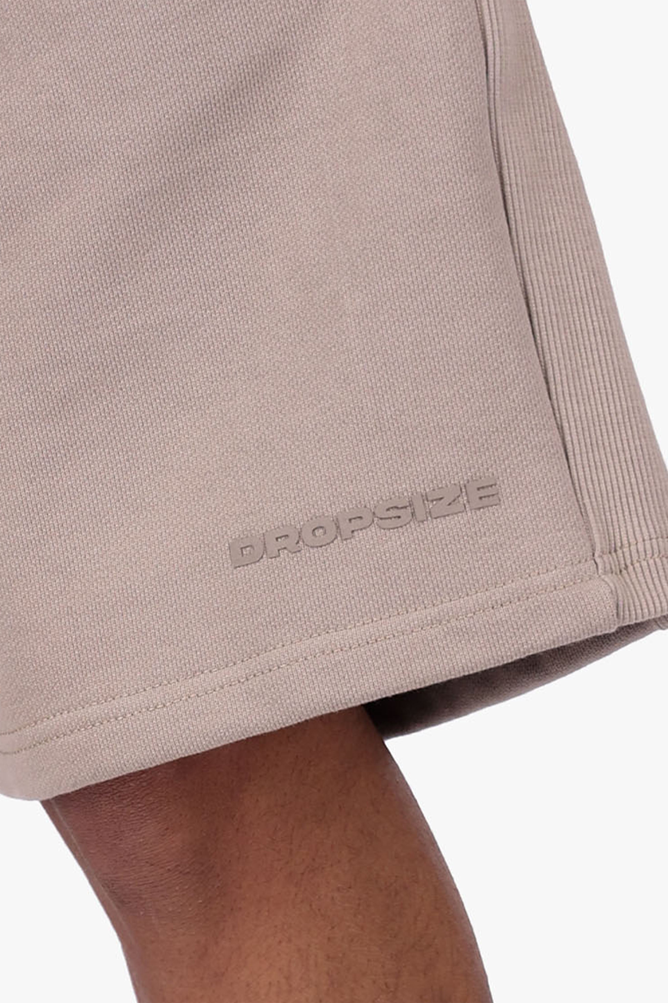 SIDE RIB SHORTS SIMPLY TAUPE