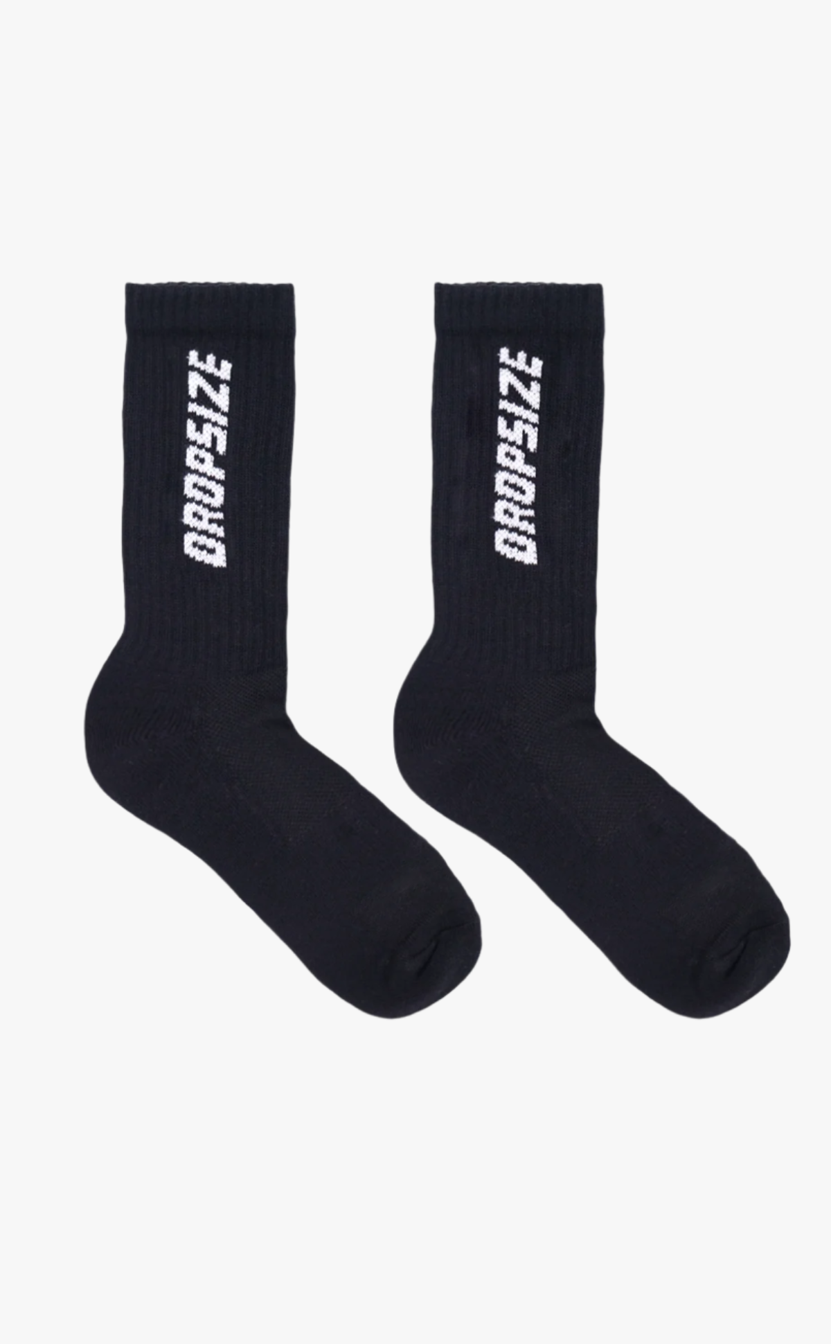 VERTICAL LOGO 3 PACK SOCKS BLACK