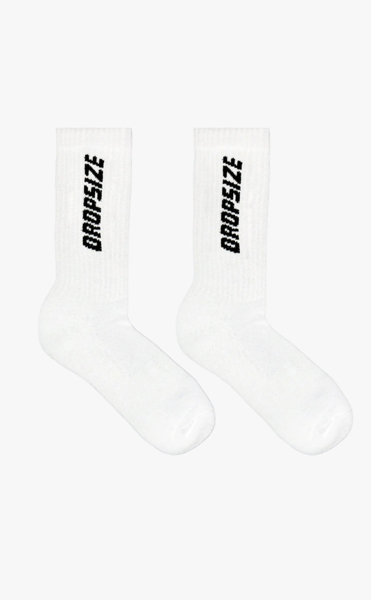 VERTICAL LOGO 3 PACK SOCKS WHITE