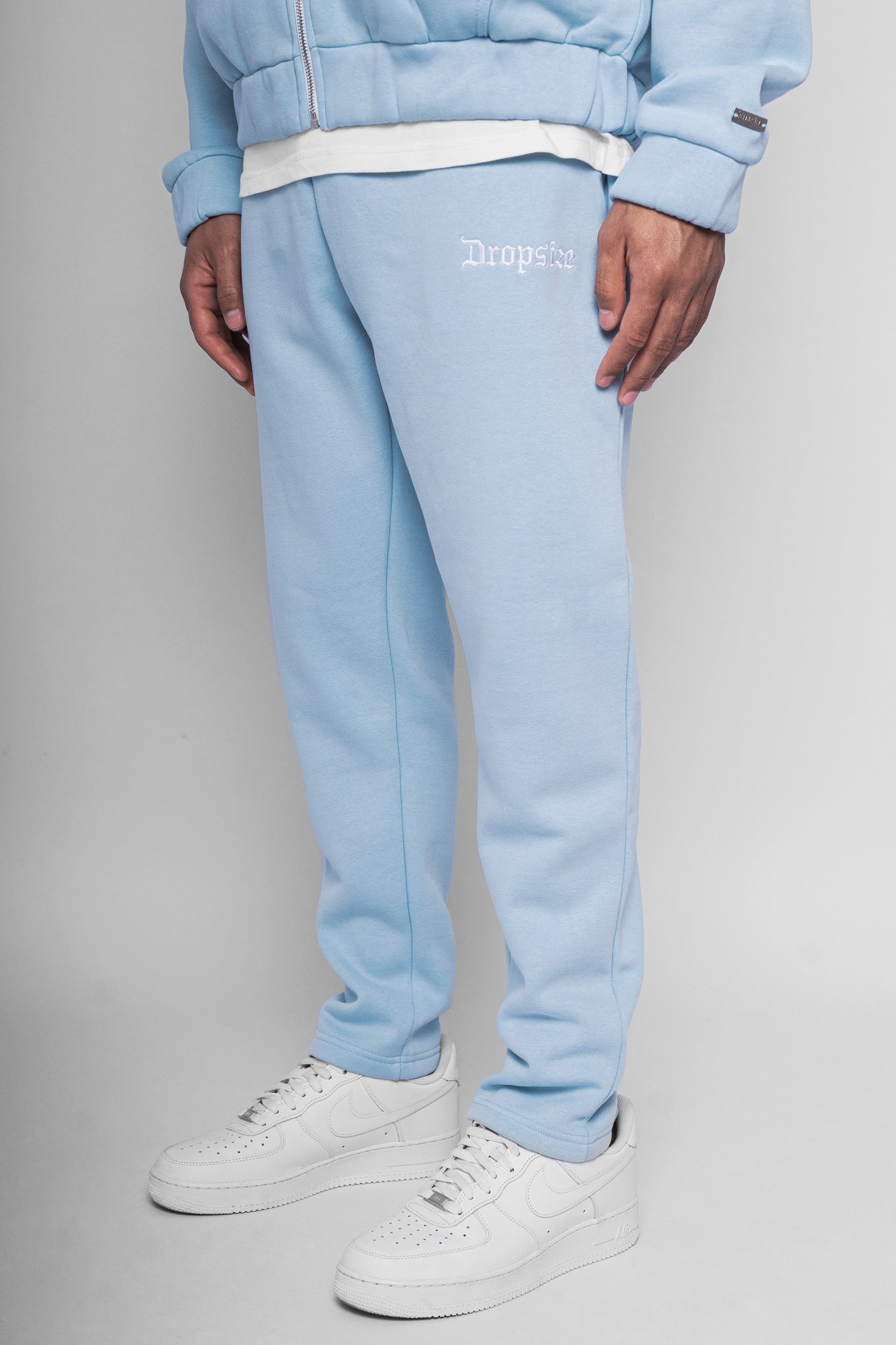 LOGO SWEAT PANTS BABY BLUE