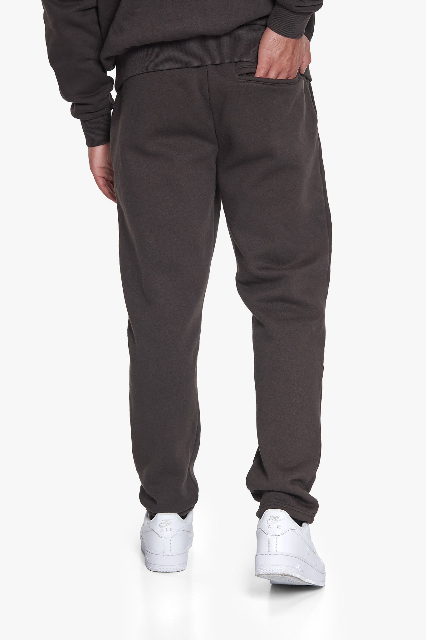 LOGO SWEAT PANTS WASHED BLACK