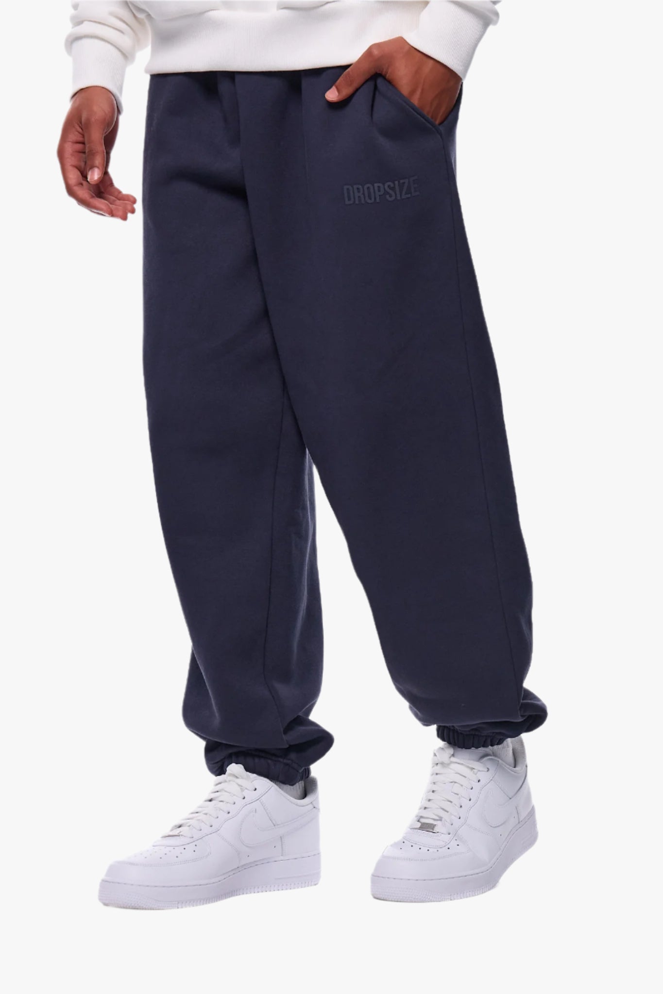 HEAVY LOOSE FIT JOGGER WASHED NAVY
