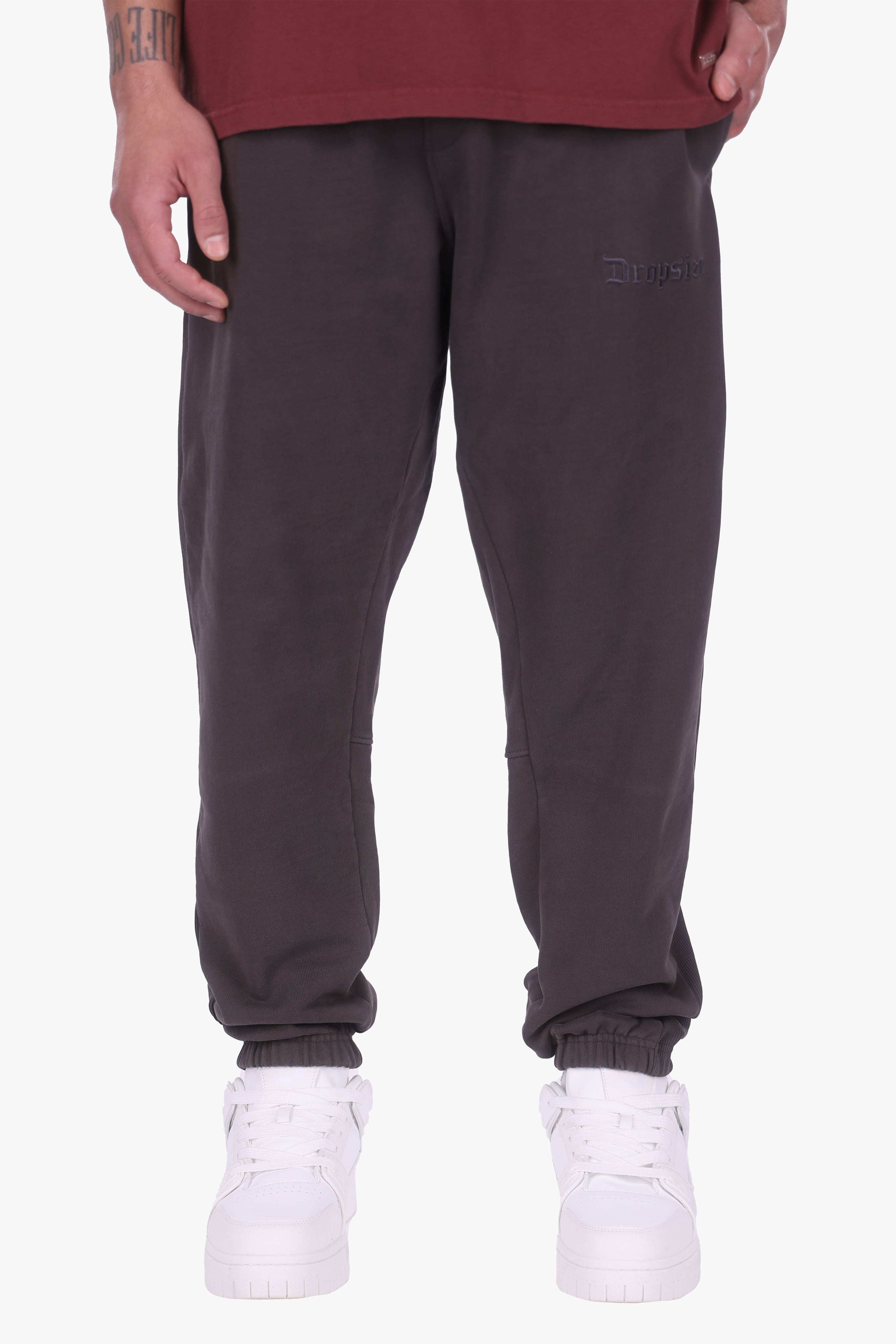 SIDE STRIPE JOGGER WASHED BLACK