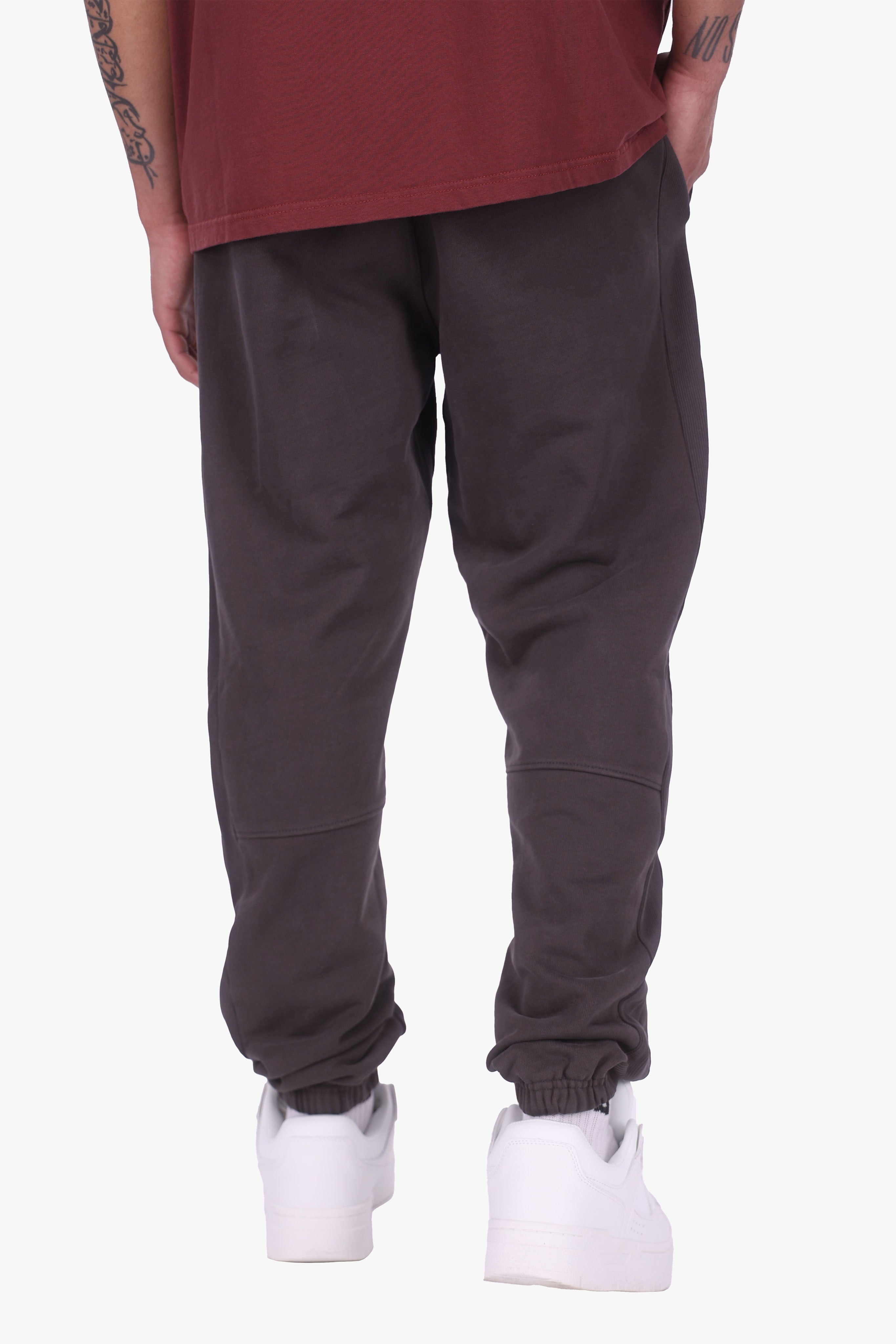 SIDE STRIPE JOGGER WASHED BLACK