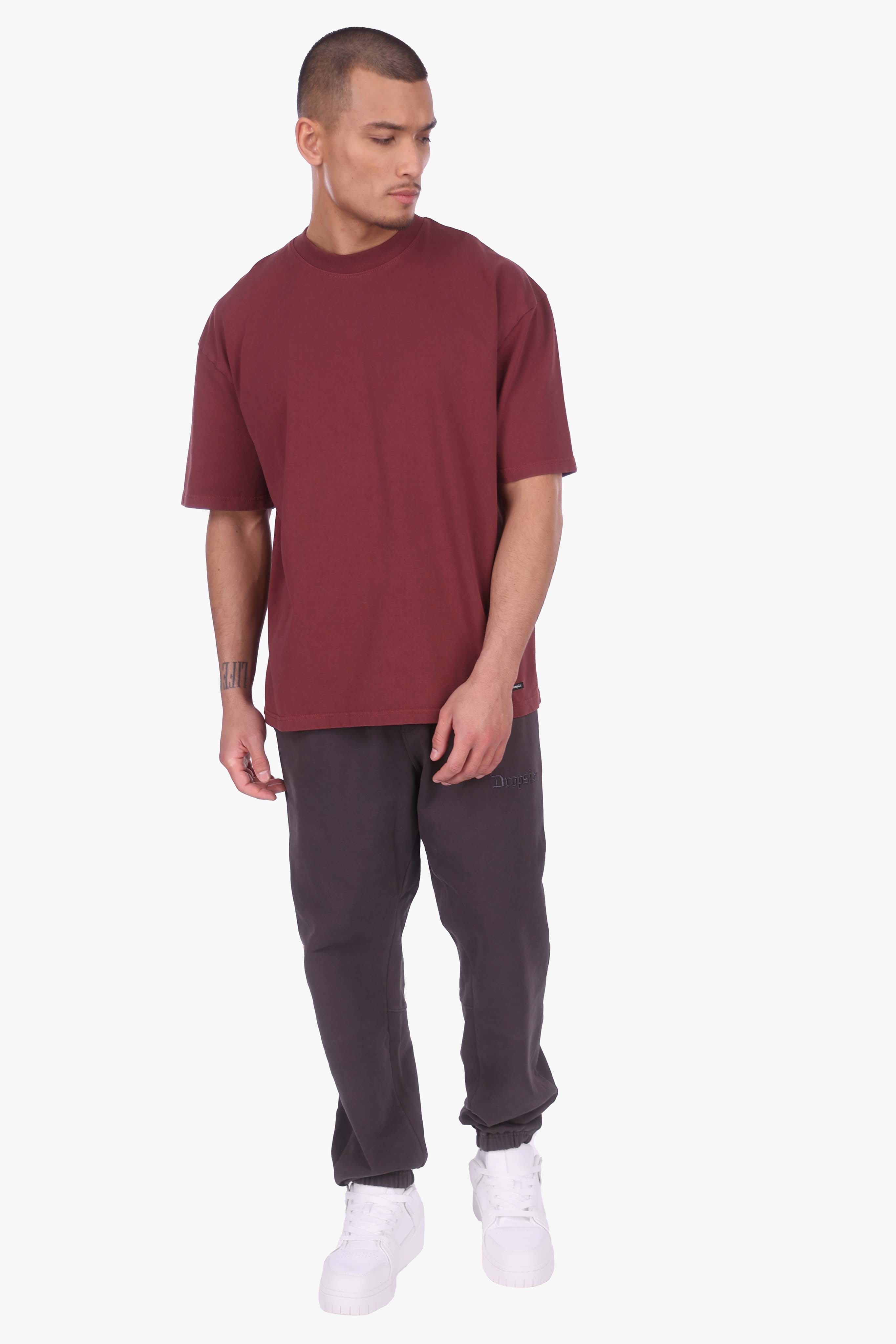 SIDE STRIPE JOGGER WASHED BLACK